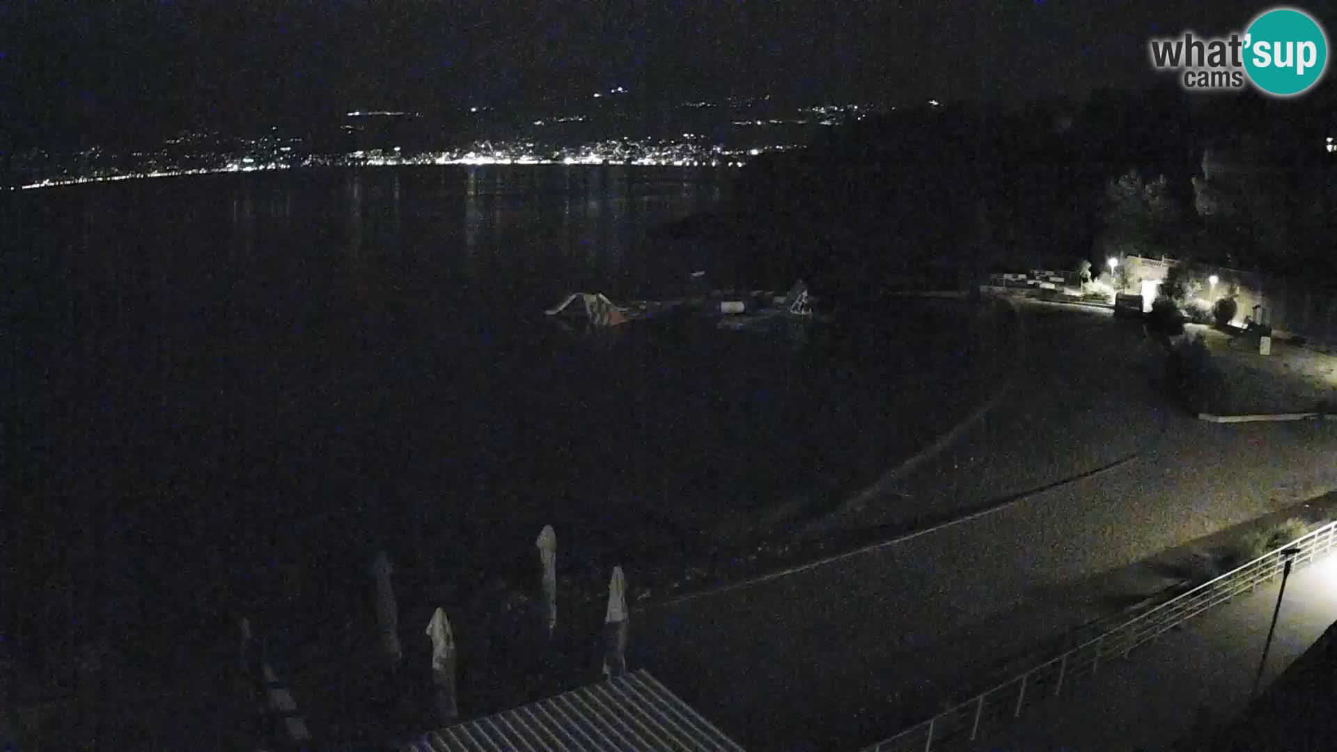 Rijeka web kamera plaža pri Bazenih Kantrida
