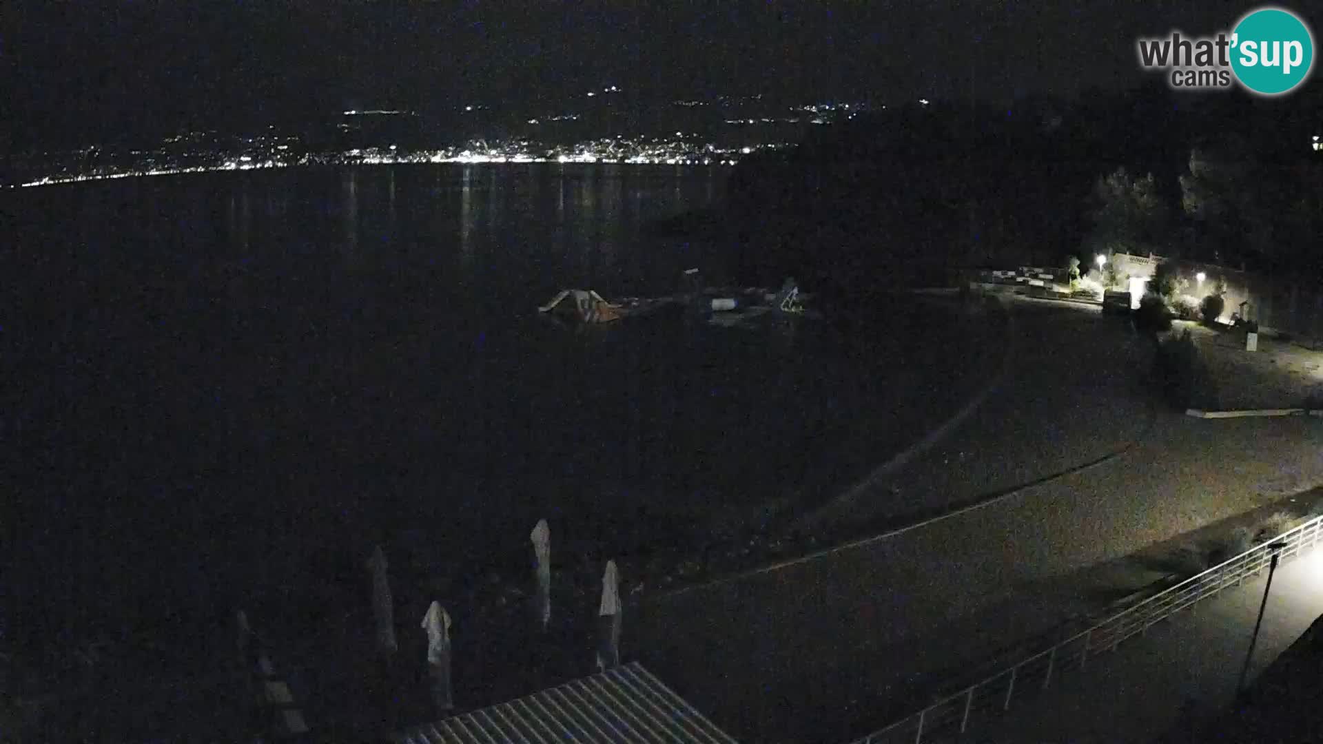 Rijeka web kamera plaža pri Bazenih Kantrida