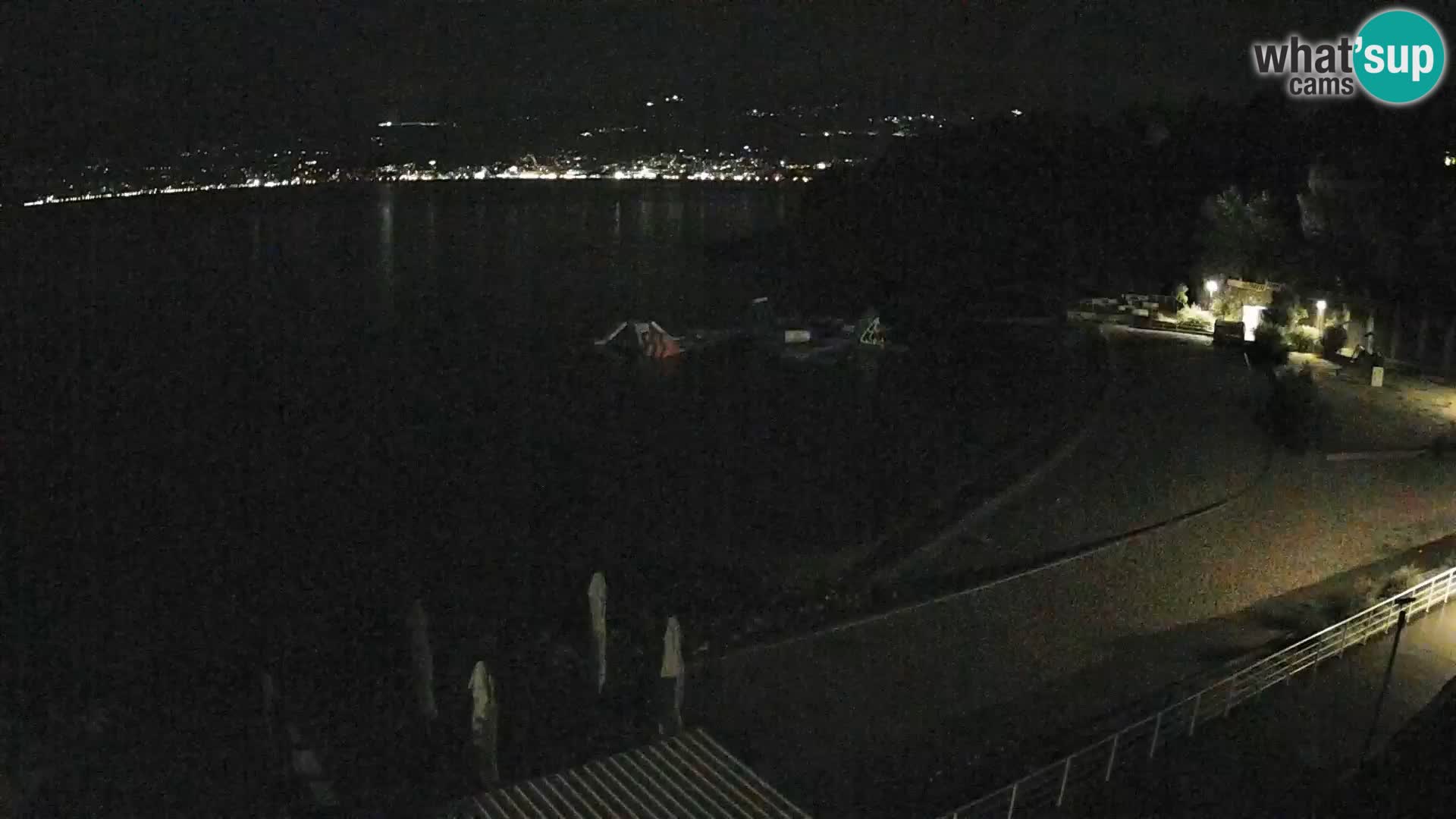 Rijeka web kamera plaža pri Bazenih Kantrida