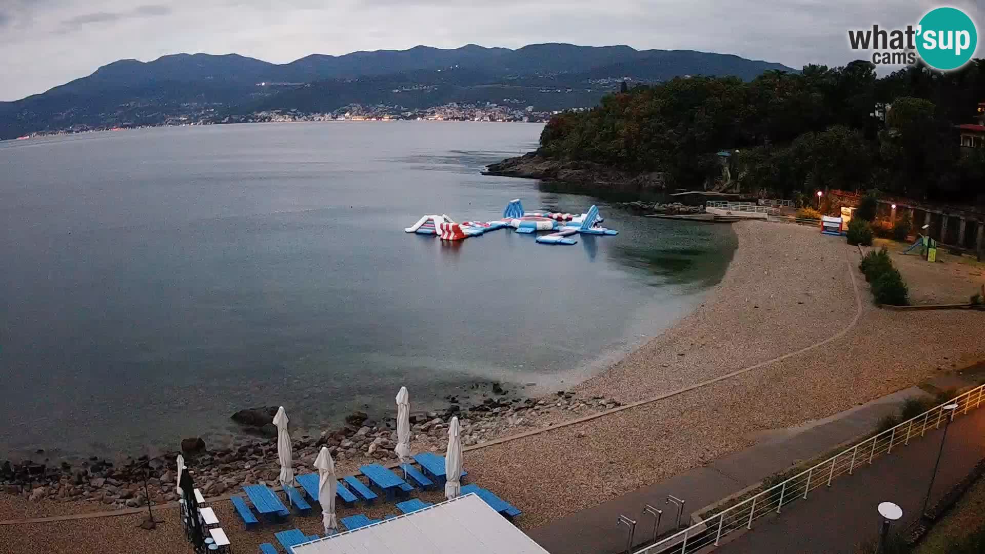 Rijeka Live webcam piscinas de playa Kantrida