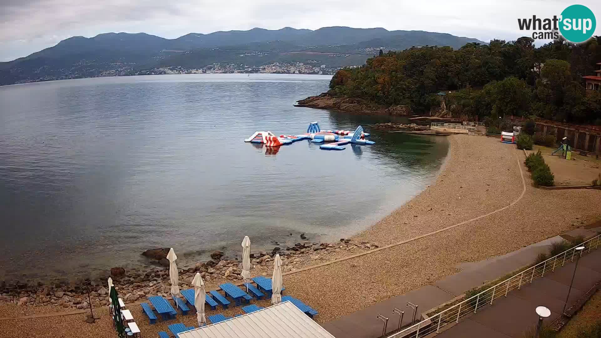 Rijeka Live webcam piscinas de playa Kantrida
