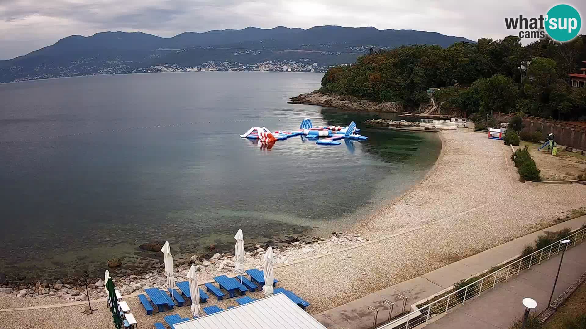Rijeka Live webcam piscinas de playa Kantrida