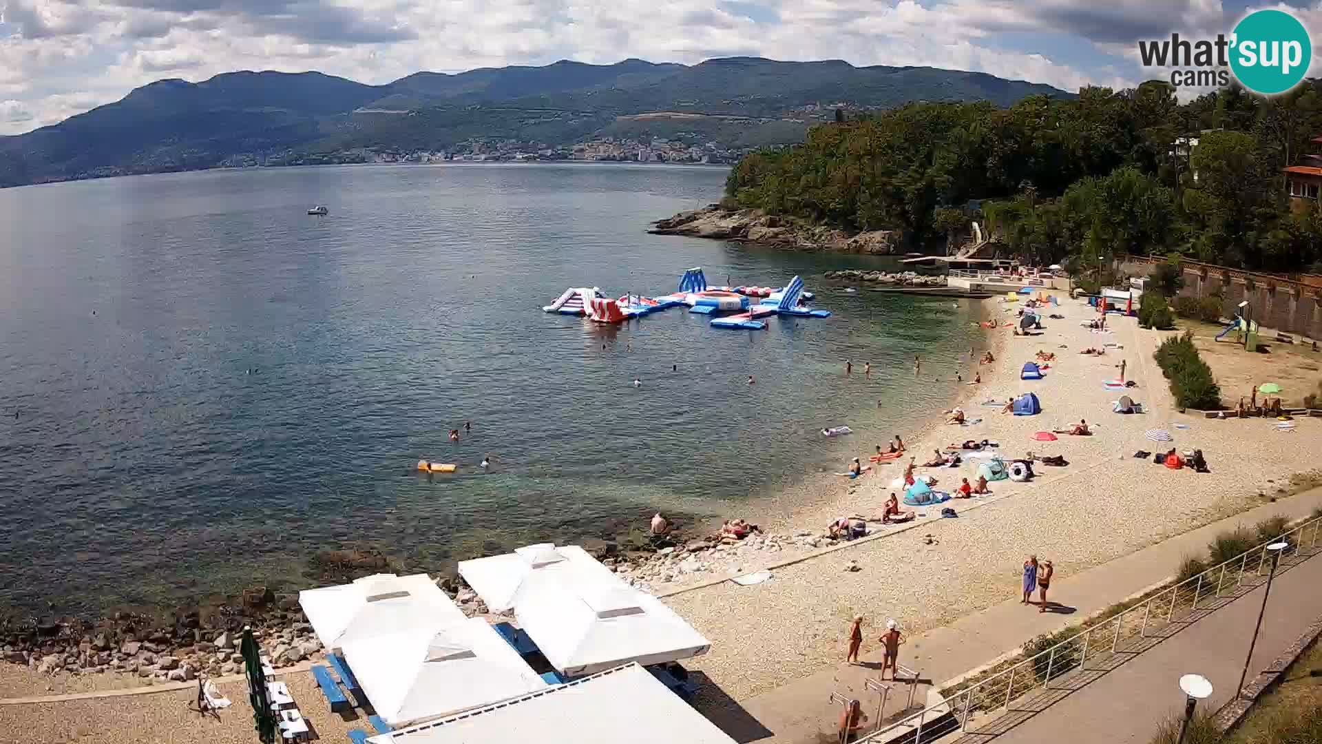 Rijeka Live webcam piscinas de playa Kantrida