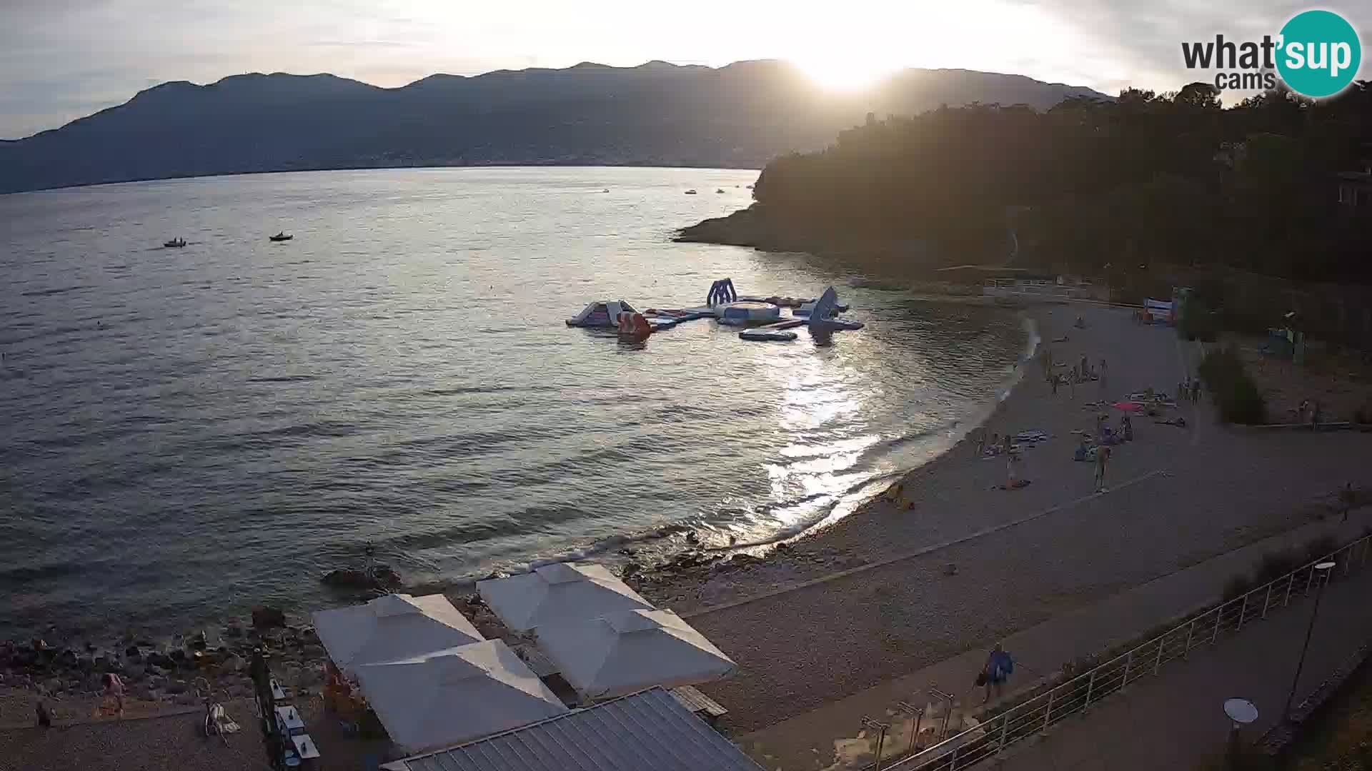Rijeka Live webcam piscinas de playa Kantrida