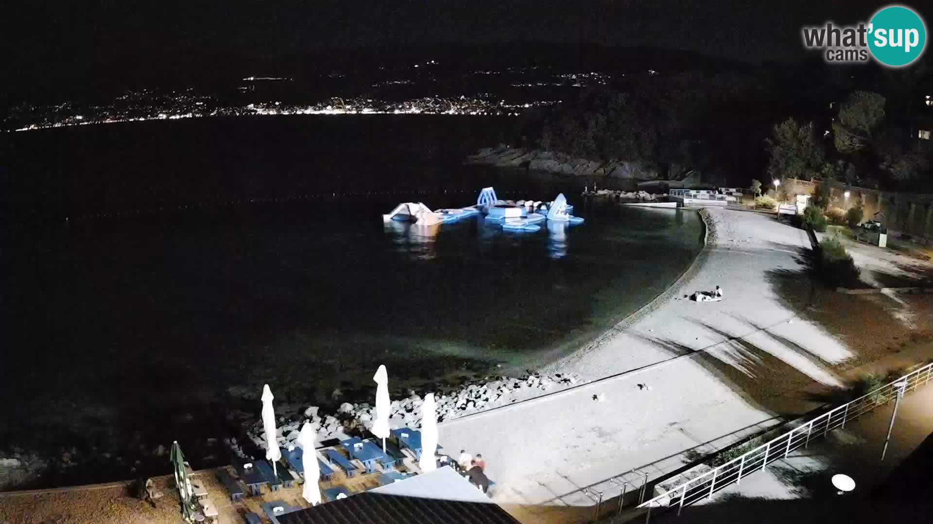 Rijeka Live webcam piscinas de playa Kantrida
