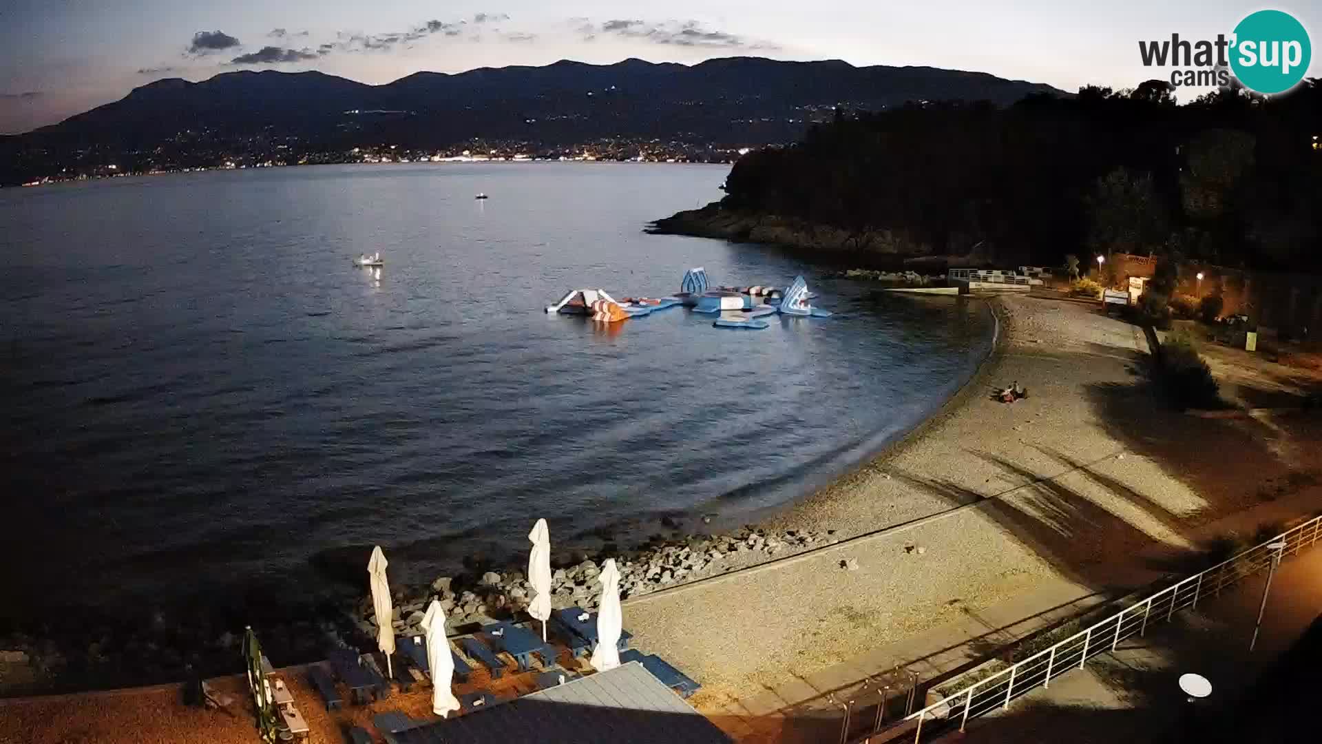 Rijeka Live webcam piscinas de playa Kantrida