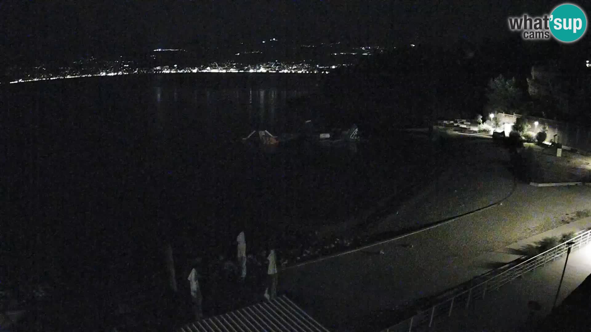 Rijeka web kamera plaža pri Bazenih Kantrida