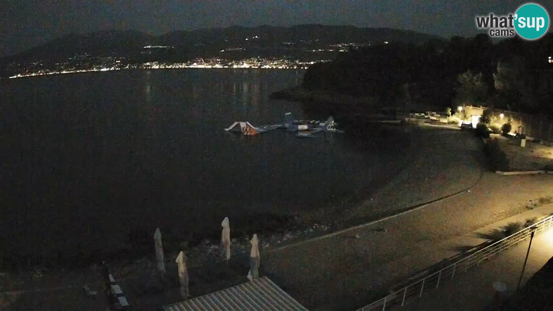 Reka Spletna kamera  plaža pri Bazenih Kantrida