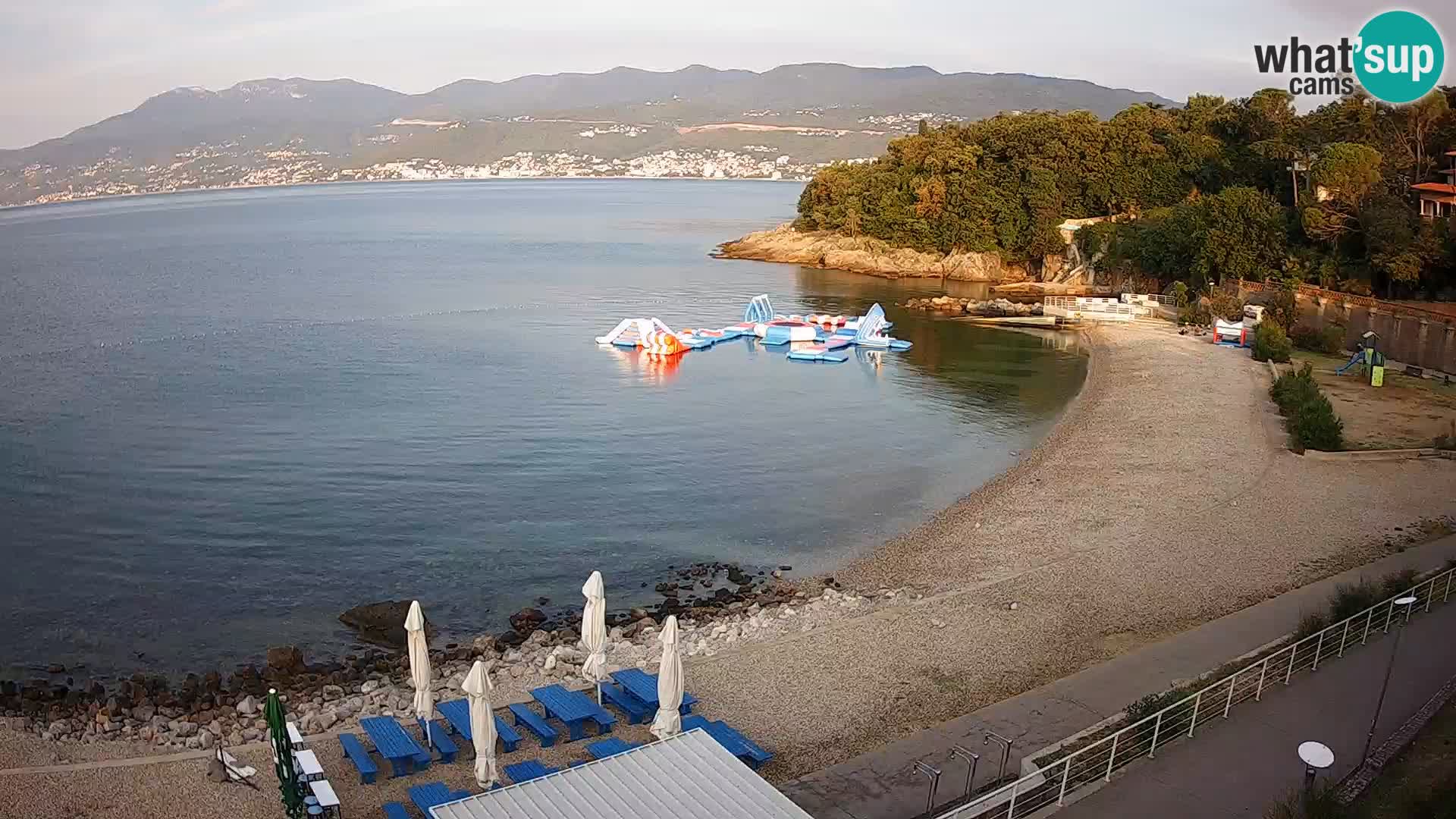 Rijeka Live webcam piscinas de playa Kantrida