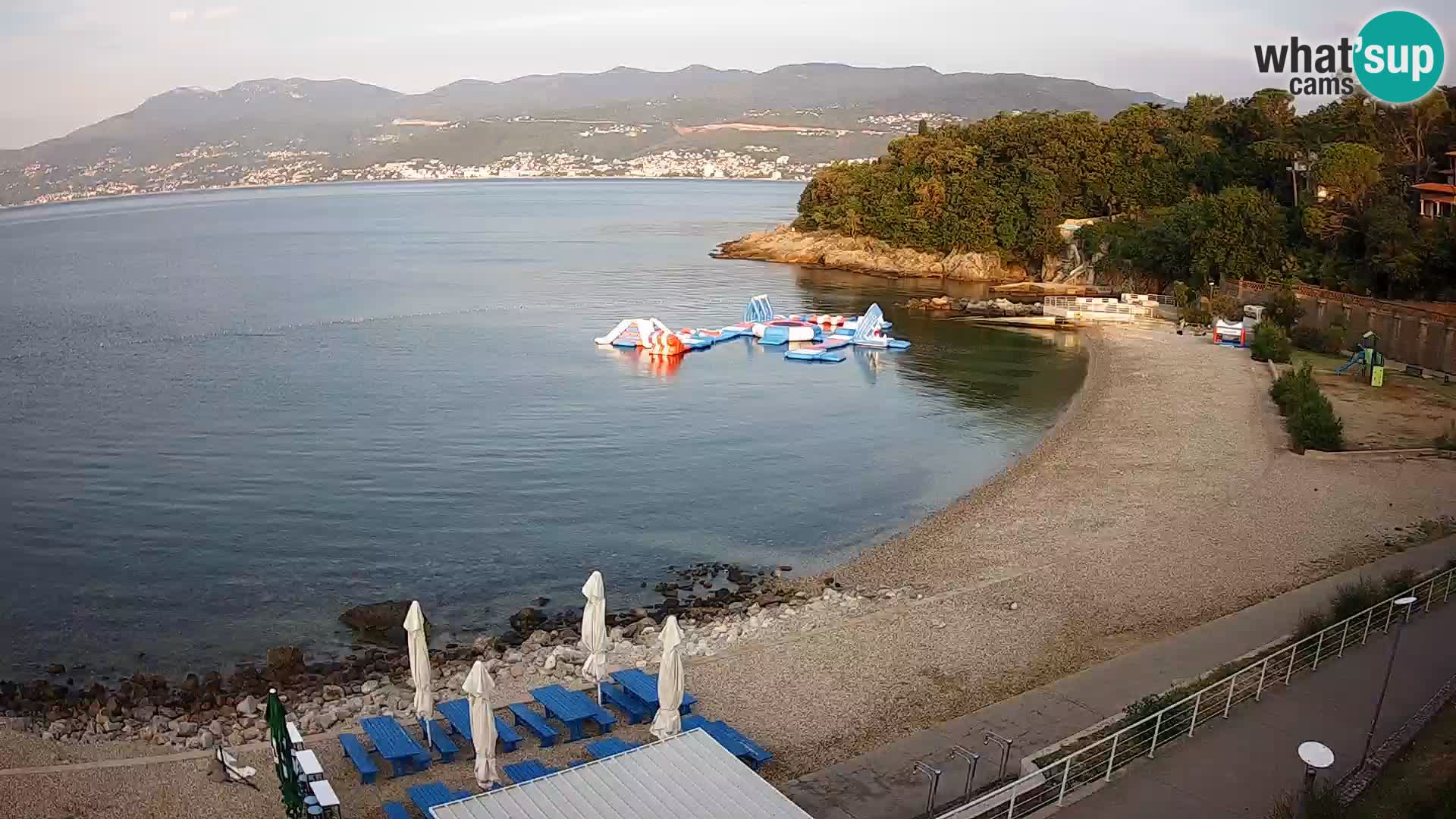 Rijeka Live webcam piscinas de playa Kantrida