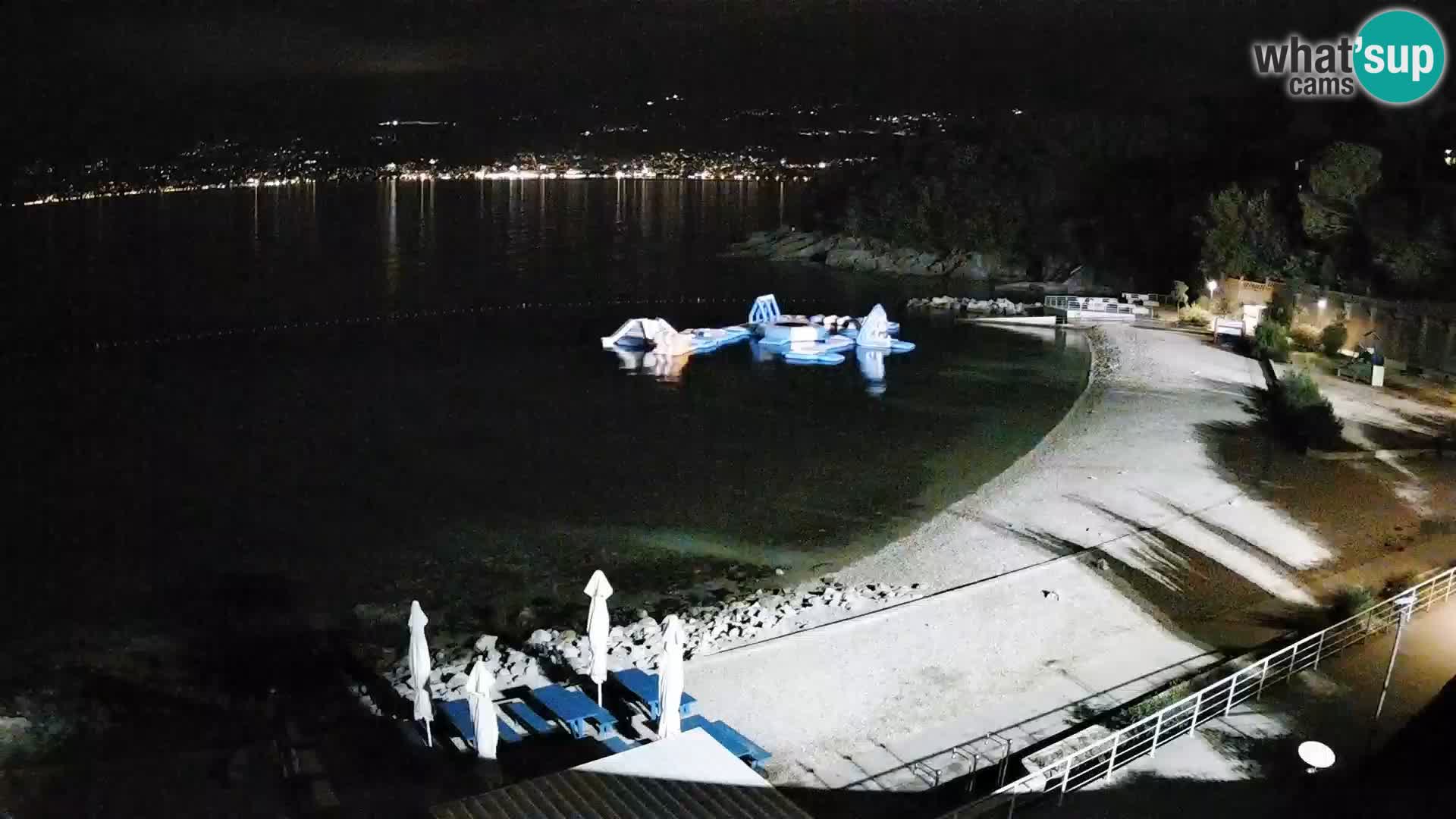 Rijeka Live webcam piscinas de playa Kantrida