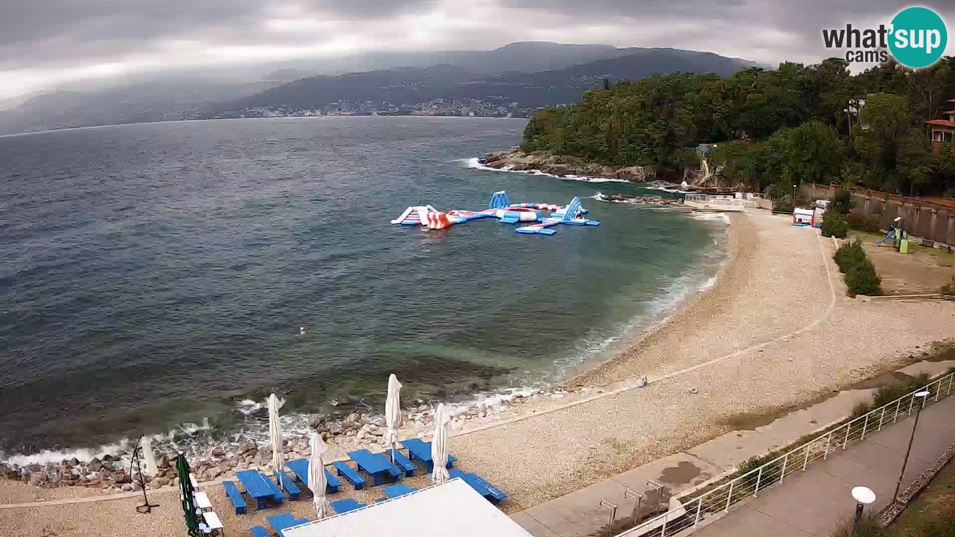 Rijeka Live webcam piscinas de playa Kantrida