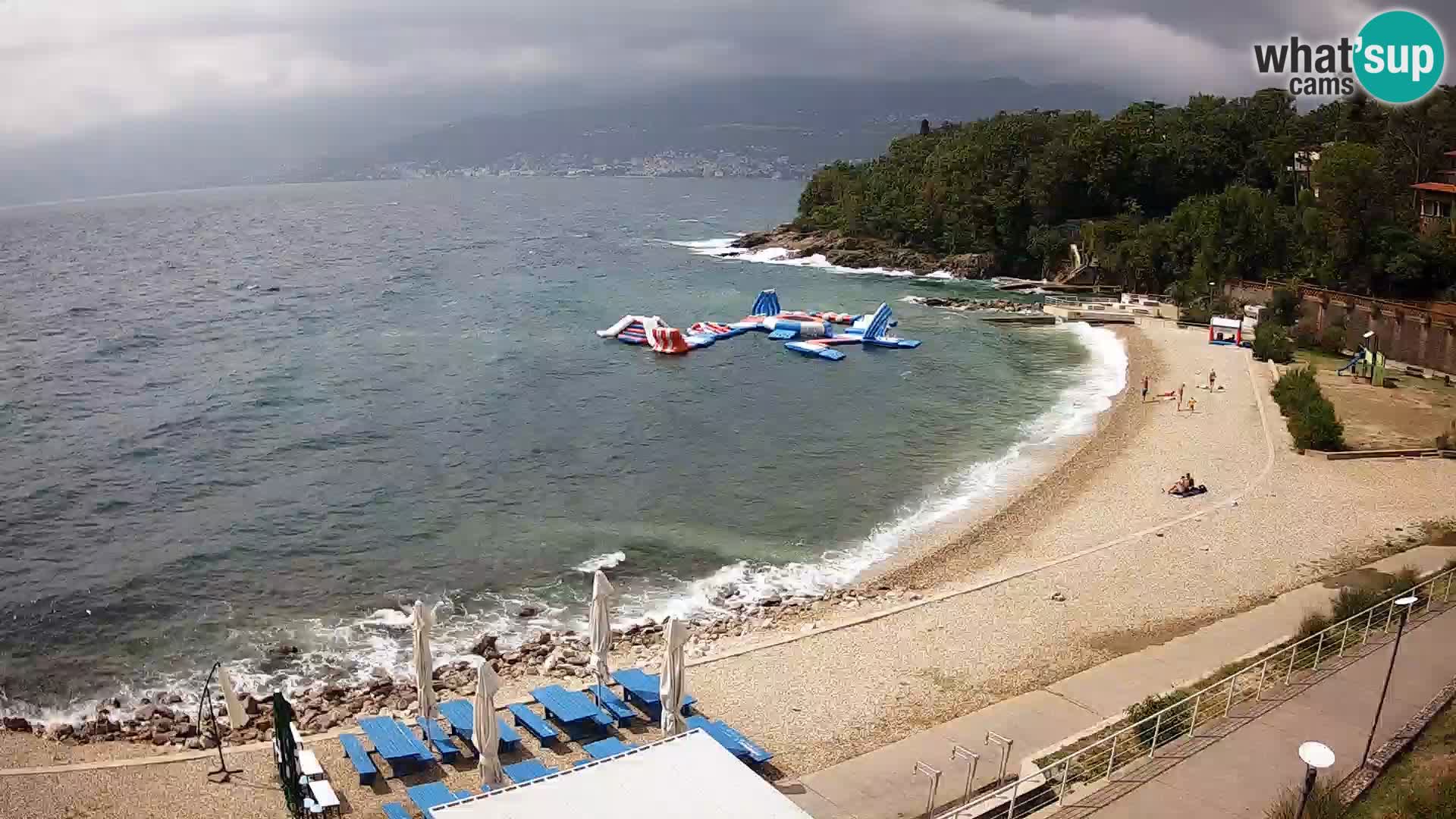 Rijeka Live webcam piscinas de playa Kantrida