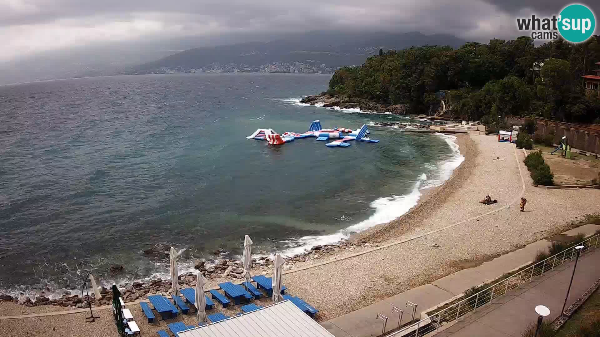 Rijeka Live webcam piscinas de playa Kantrida