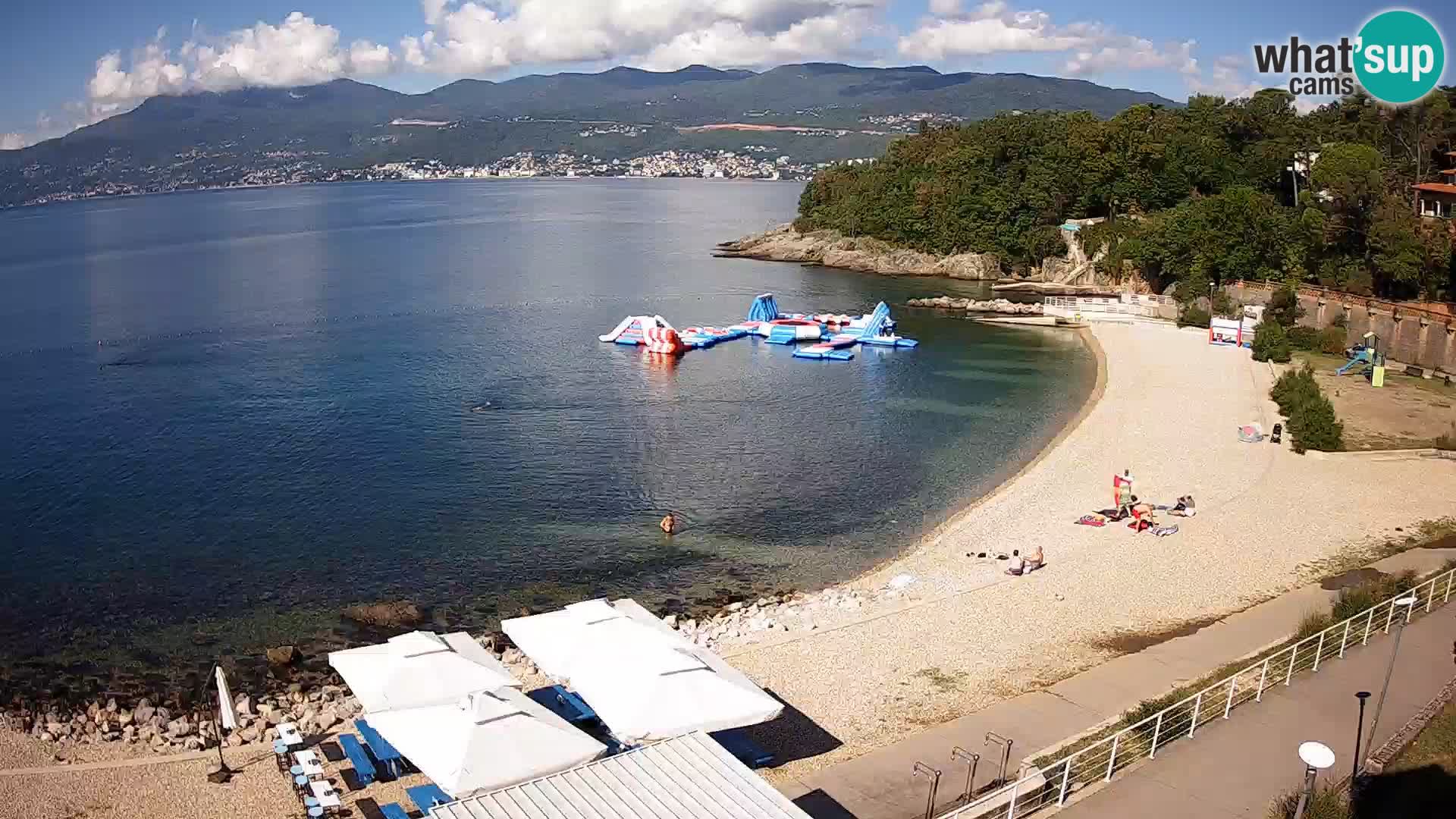 Rijeka Live webcam piscinas de playa Kantrida