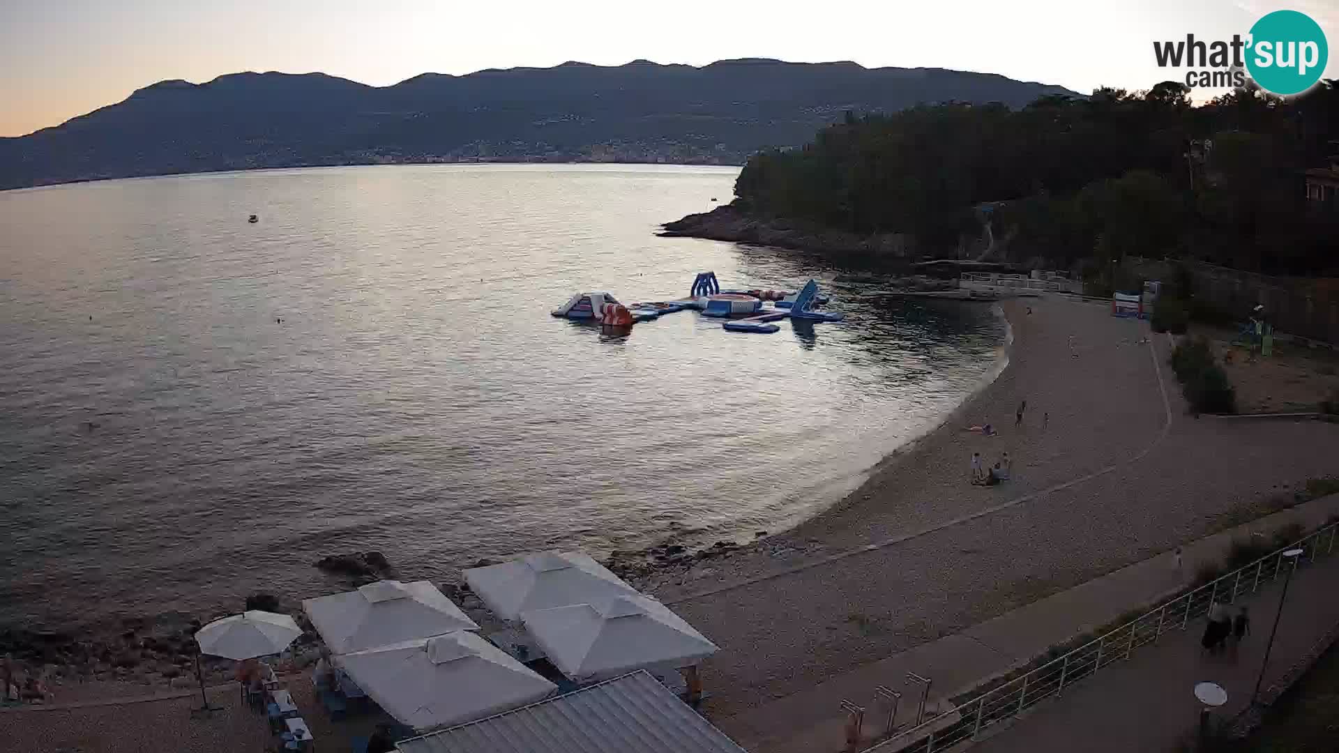 Rijeka Live webcam piscinas de playa Kantrida