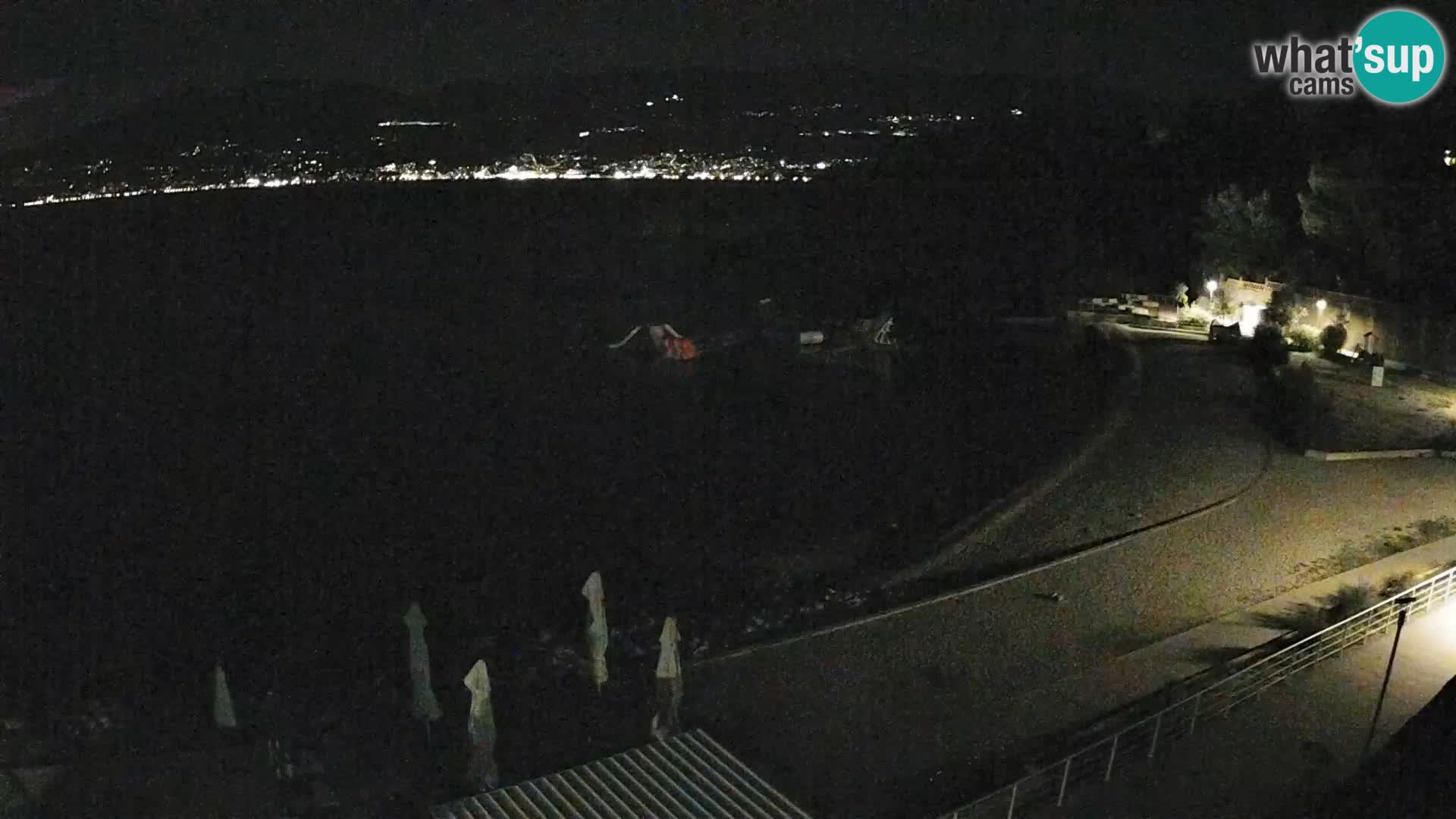 Rijeka web kamera plaža pri Bazenih Kantrida