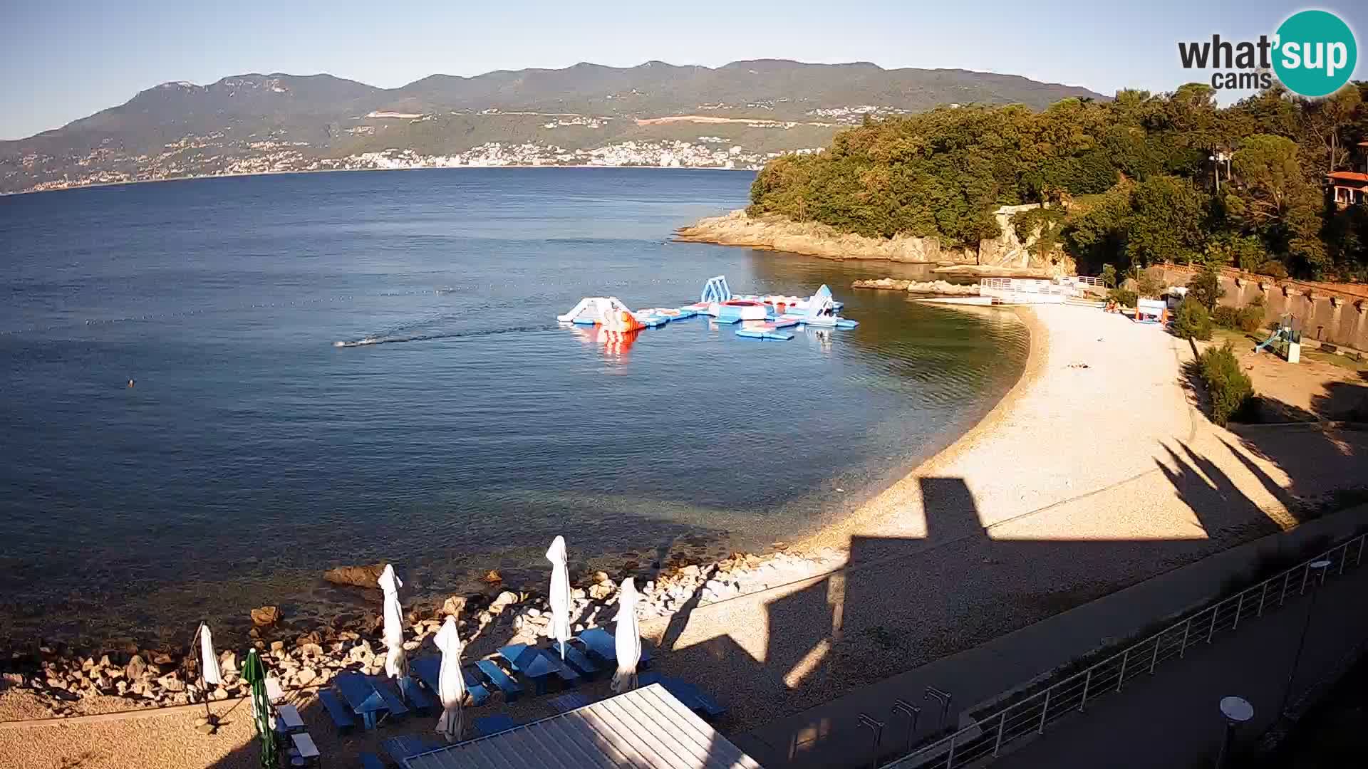 Rijeka Live webcam piscinas de playa Kantrida