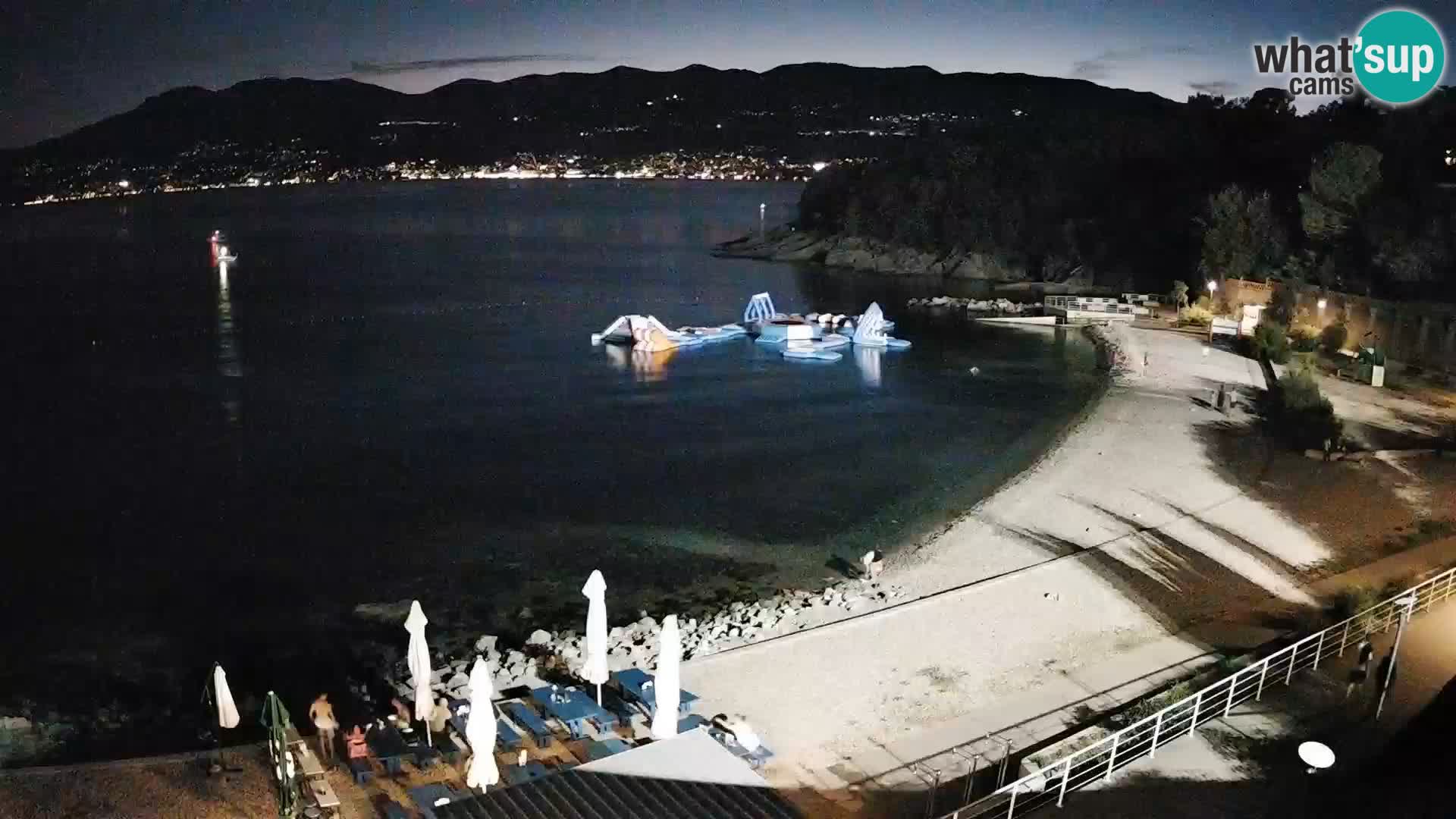 Rijeka Live webcam piscinas de playa Kantrida