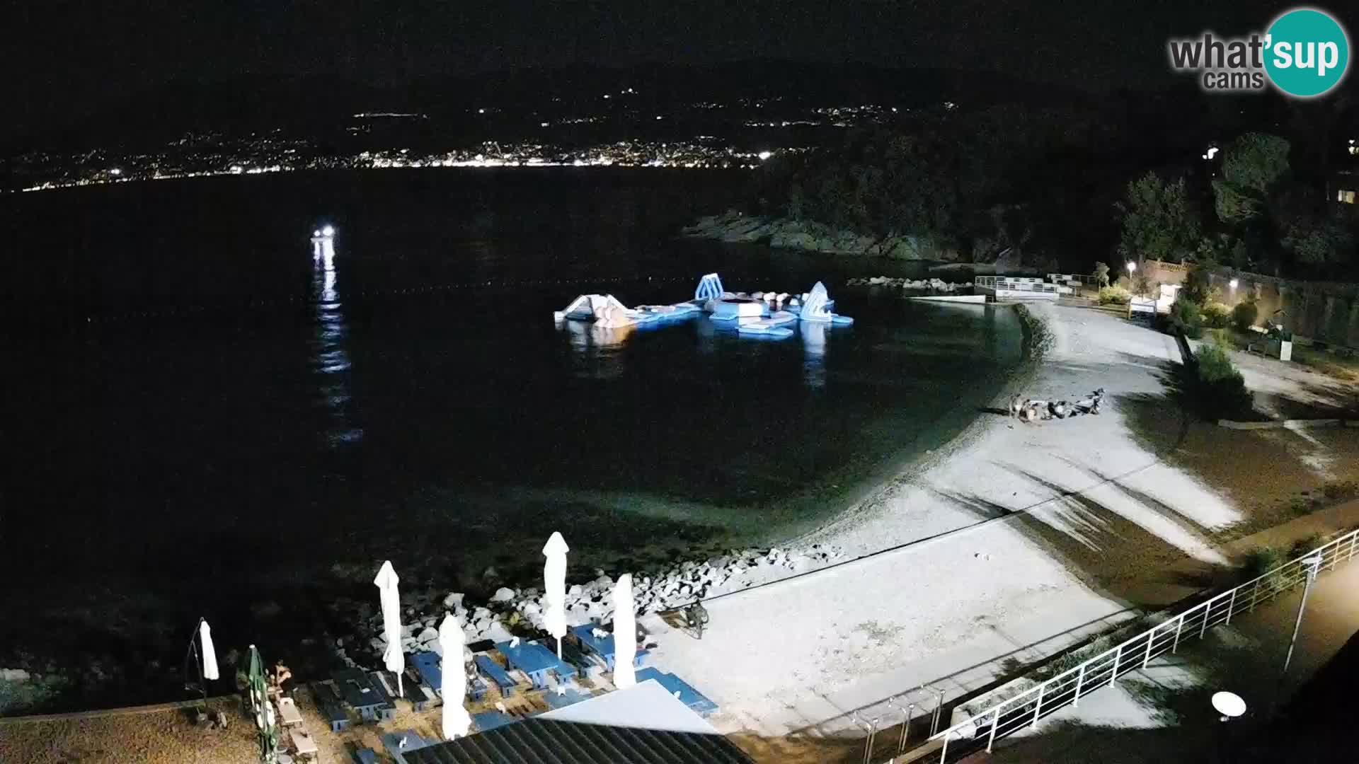 Rijeka Live webcam piscinas de playa Kantrida