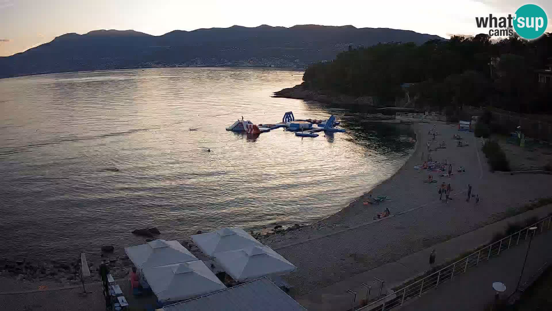 Rijeka Live webcam piscinas de playa Kantrida