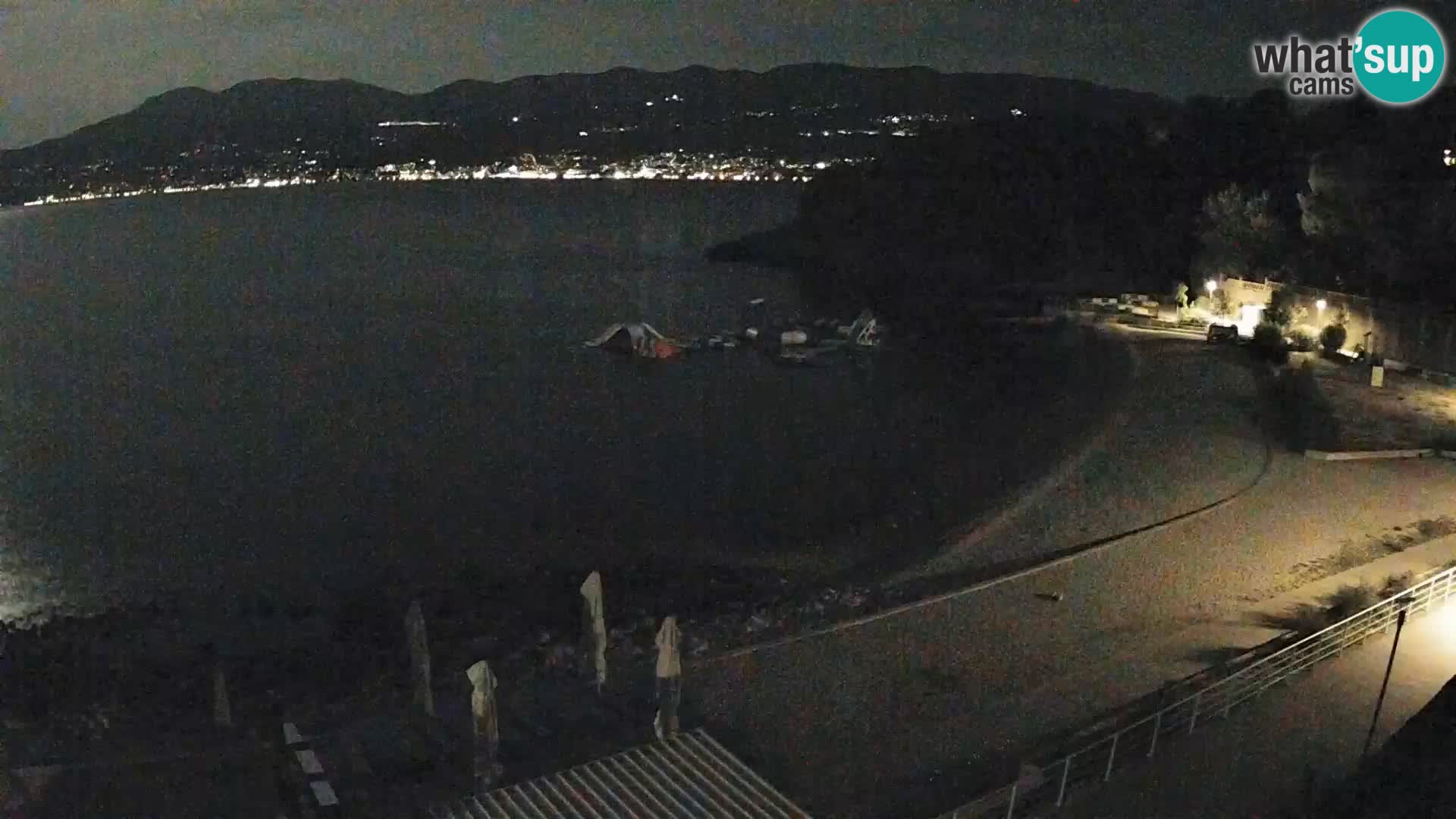 Reka Spletna kamera  plaža pri Bazenih Kantrida
