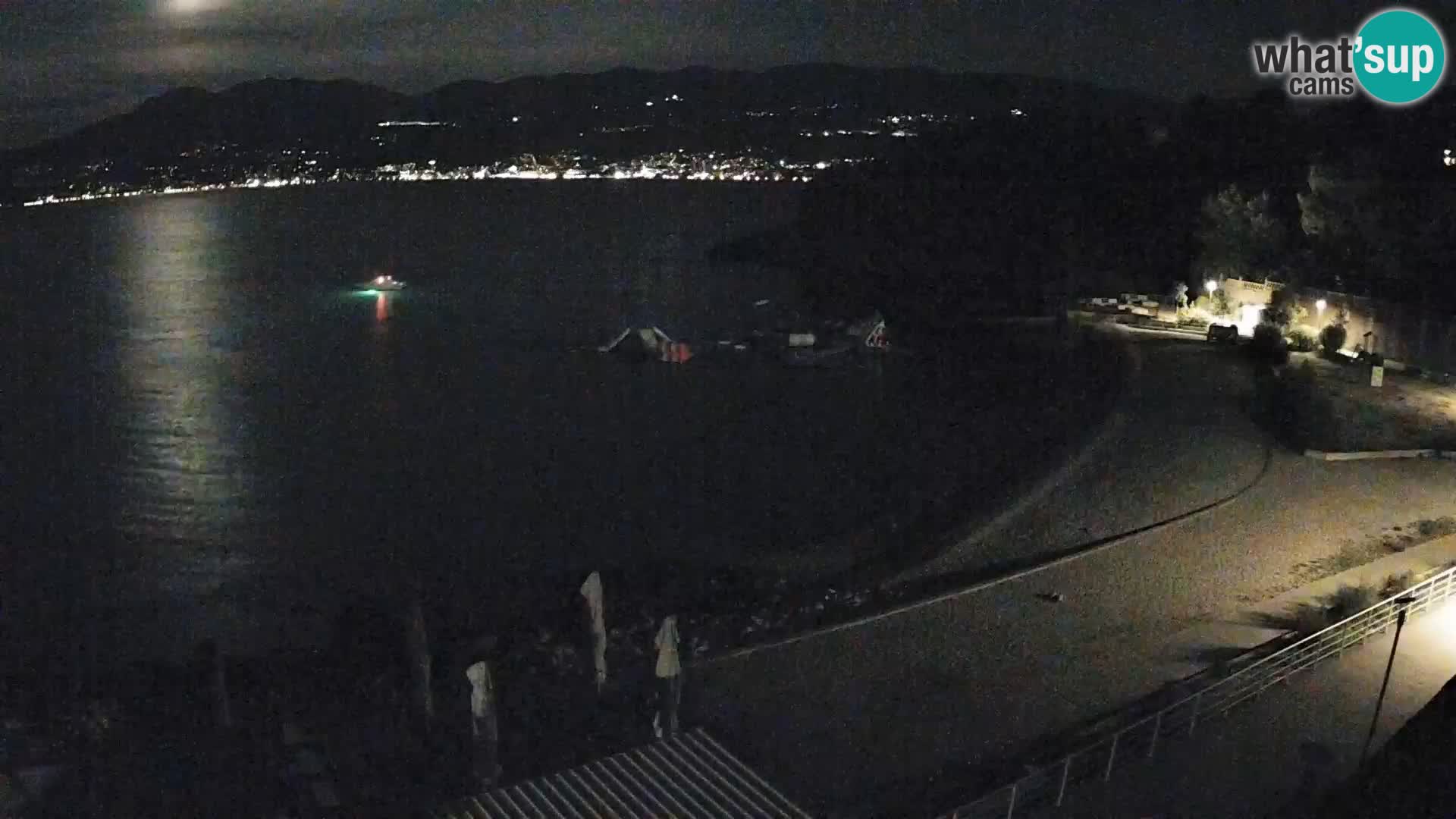 Rijeka web kamera plaža pri Bazenih Kantrida