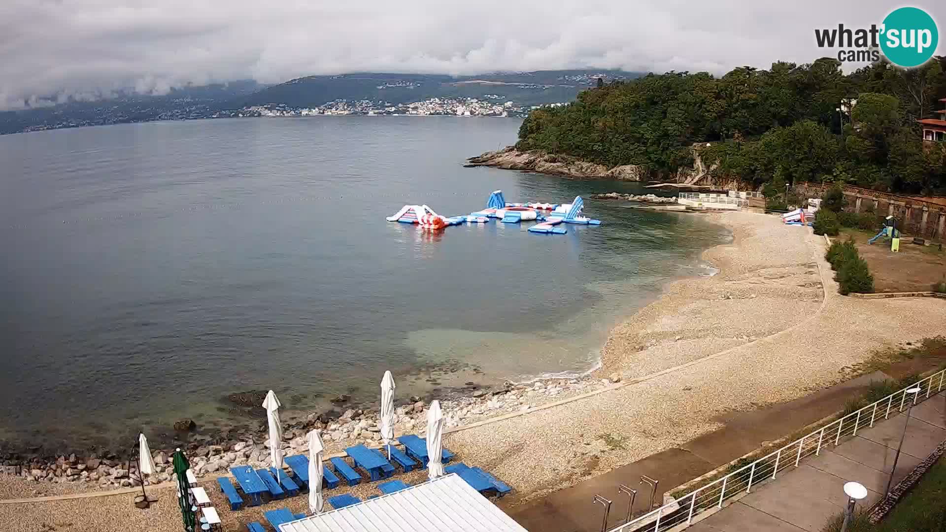 Rijeka Live webcam piscinas de playa Kantrida