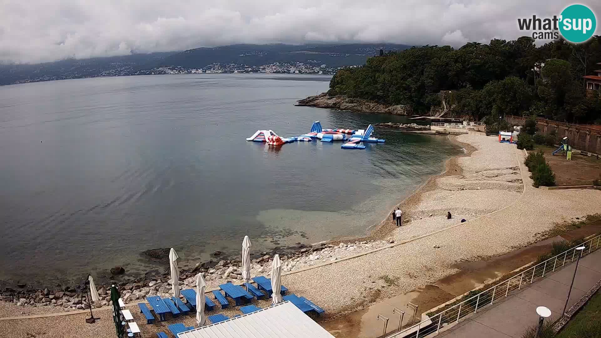 Rijeka Live webcam piscinas de playa Kantrida