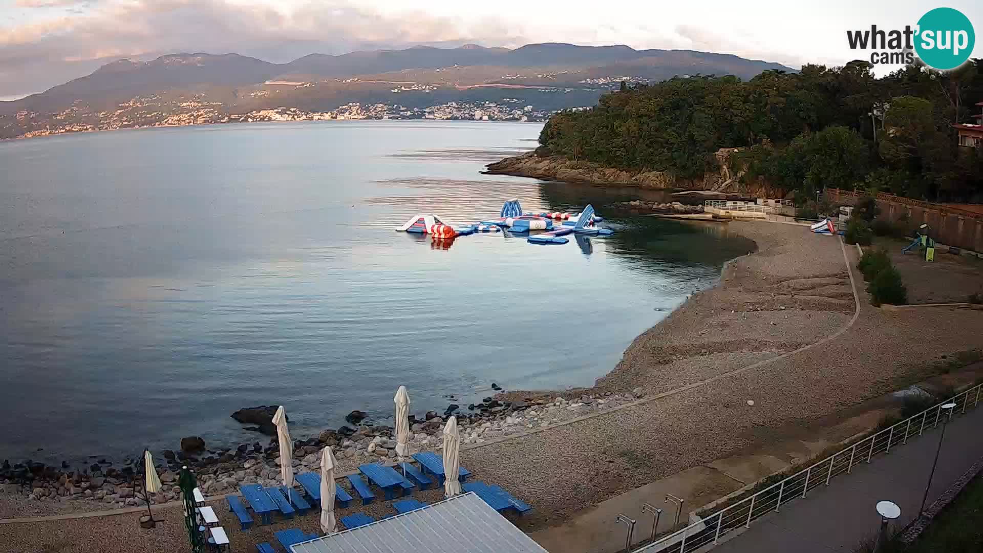 Rijeka Live webcam piscinas de playa Kantrida