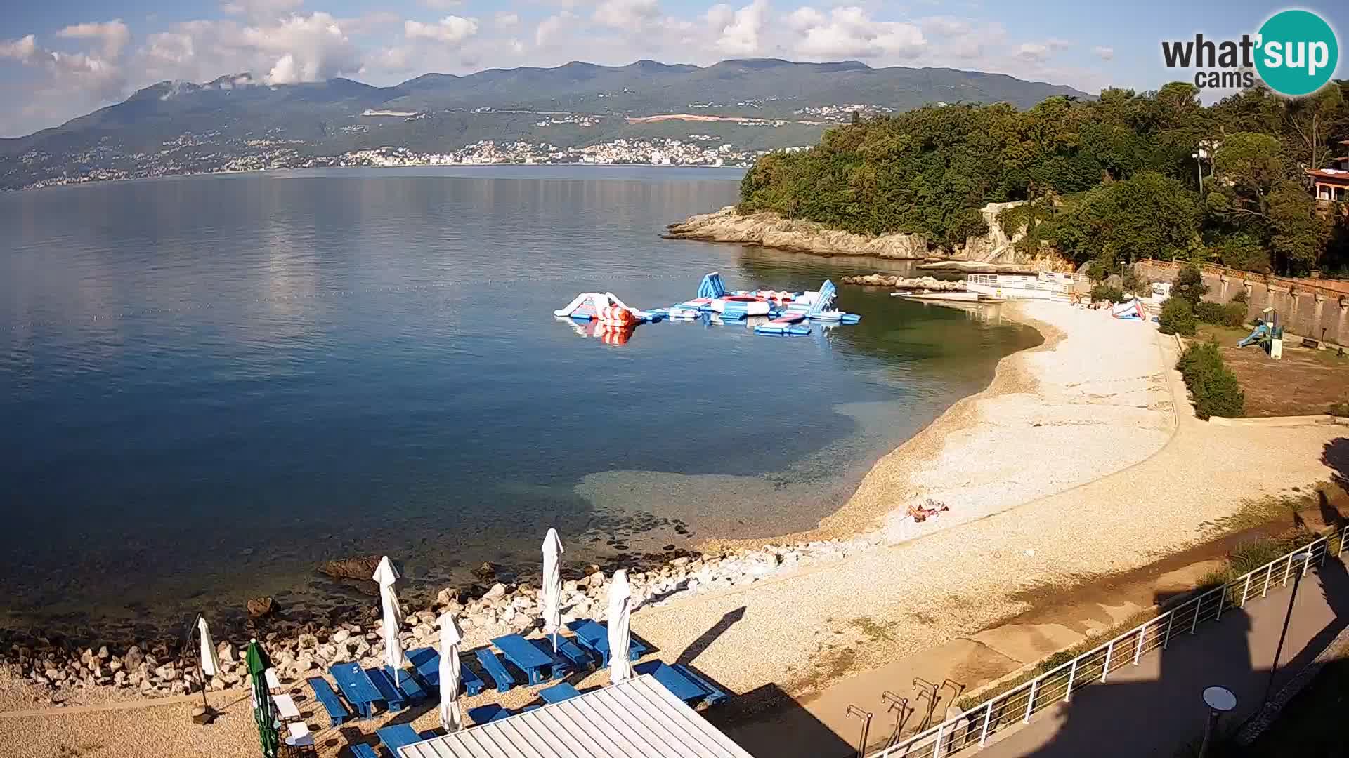 Rijeka Live webcam piscinas de playa Kantrida