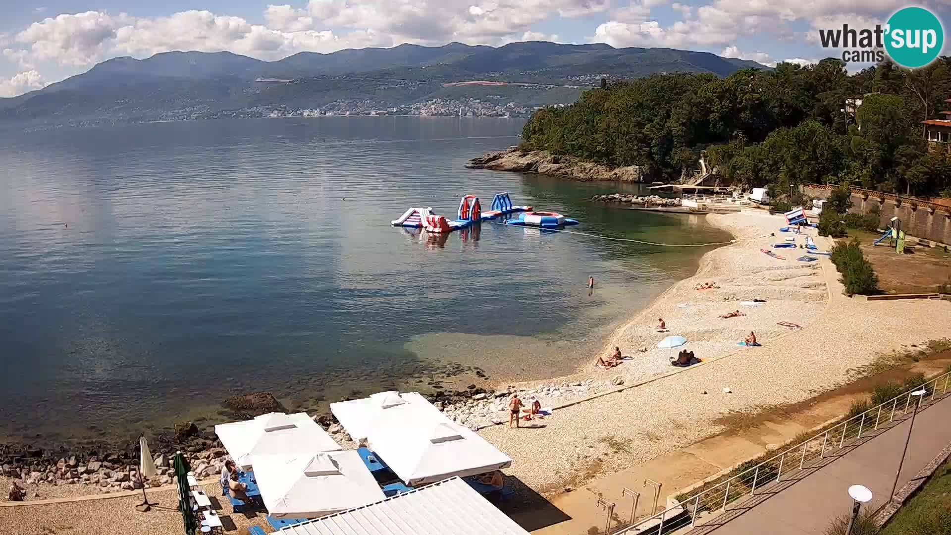 Rijeka Live webcam piscinas de playa Kantrida