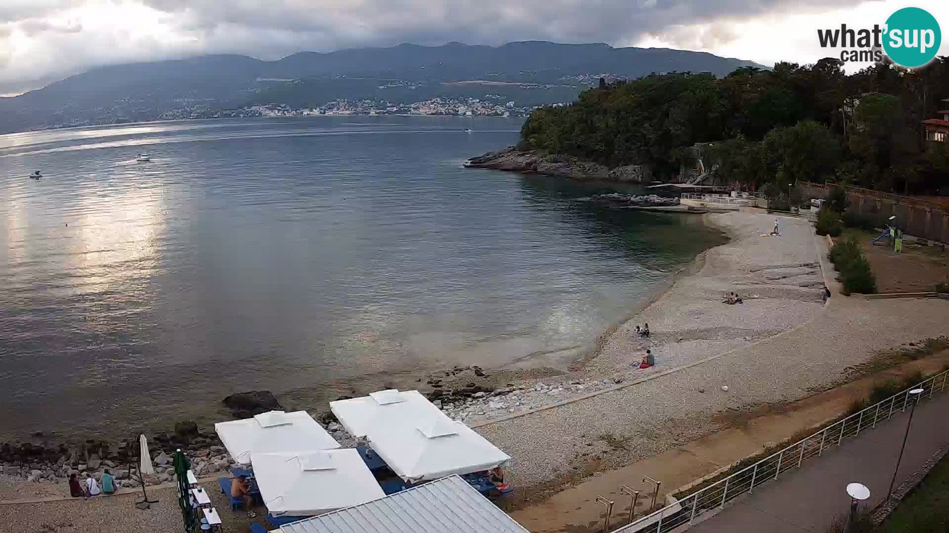 Rijeka Live webcam piscinas de playa Kantrida