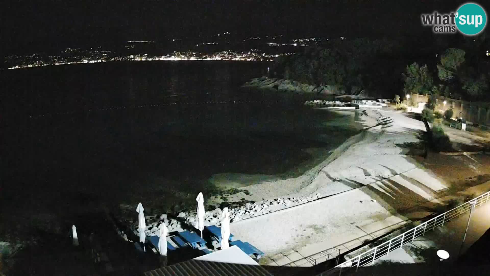 Rijeka web kamera plaža pri Bazenih Kantrida