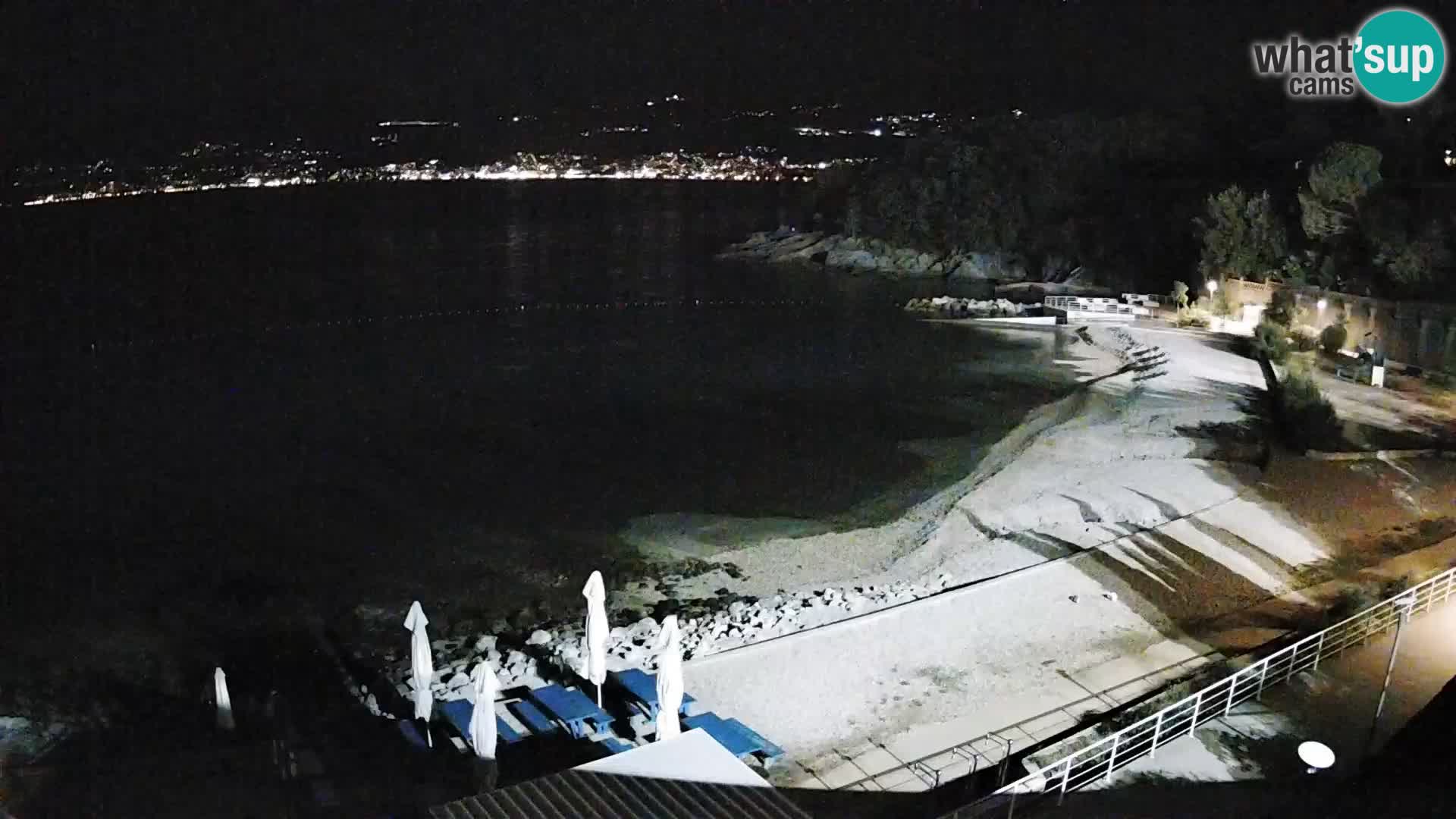 Reka Spletna kamera  plaža pri Bazenih Kantrida