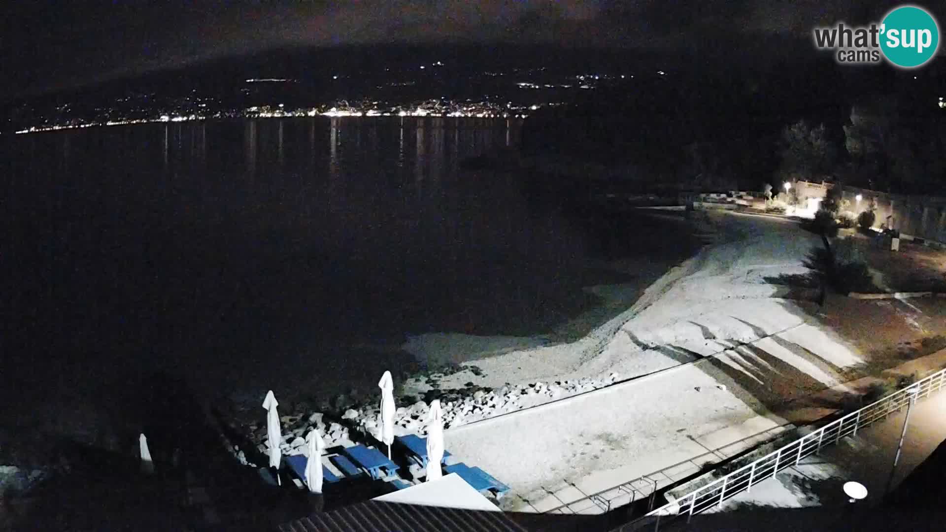 Rijeka web kamera plaža pri Bazenih Kantrida