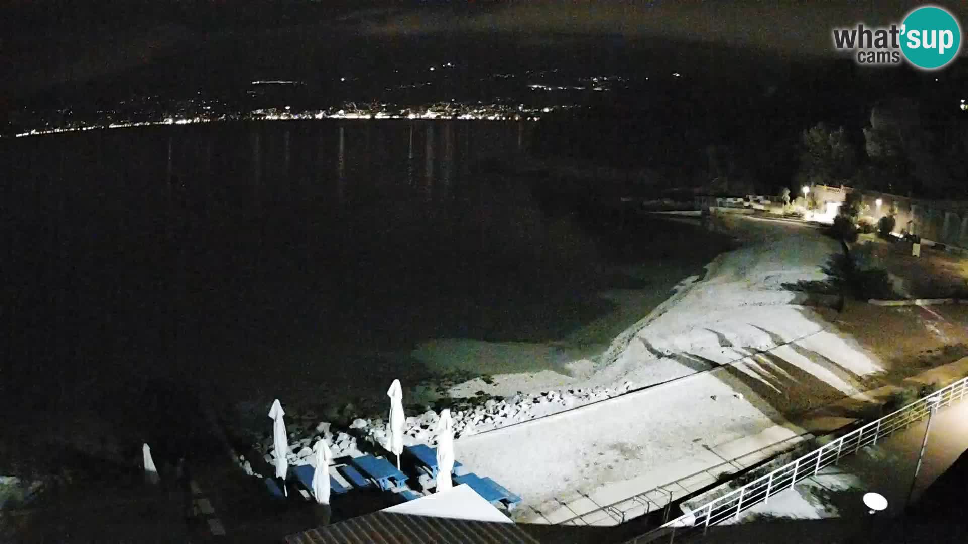 Reka Spletna kamera  plaža pri Bazenih Kantrida