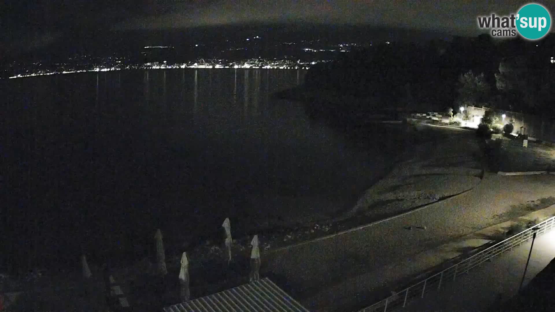 Rijeka web kamera plaža pri Bazenih Kantrida