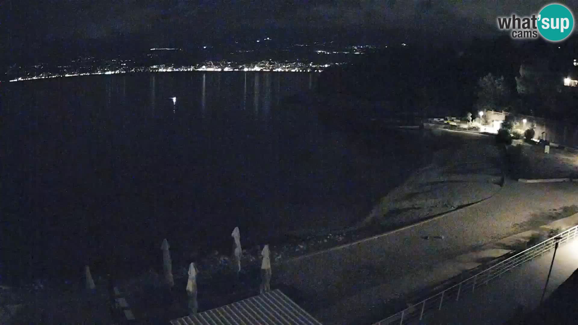 Rijeka web kamera plaža pri Bazenih Kantrida