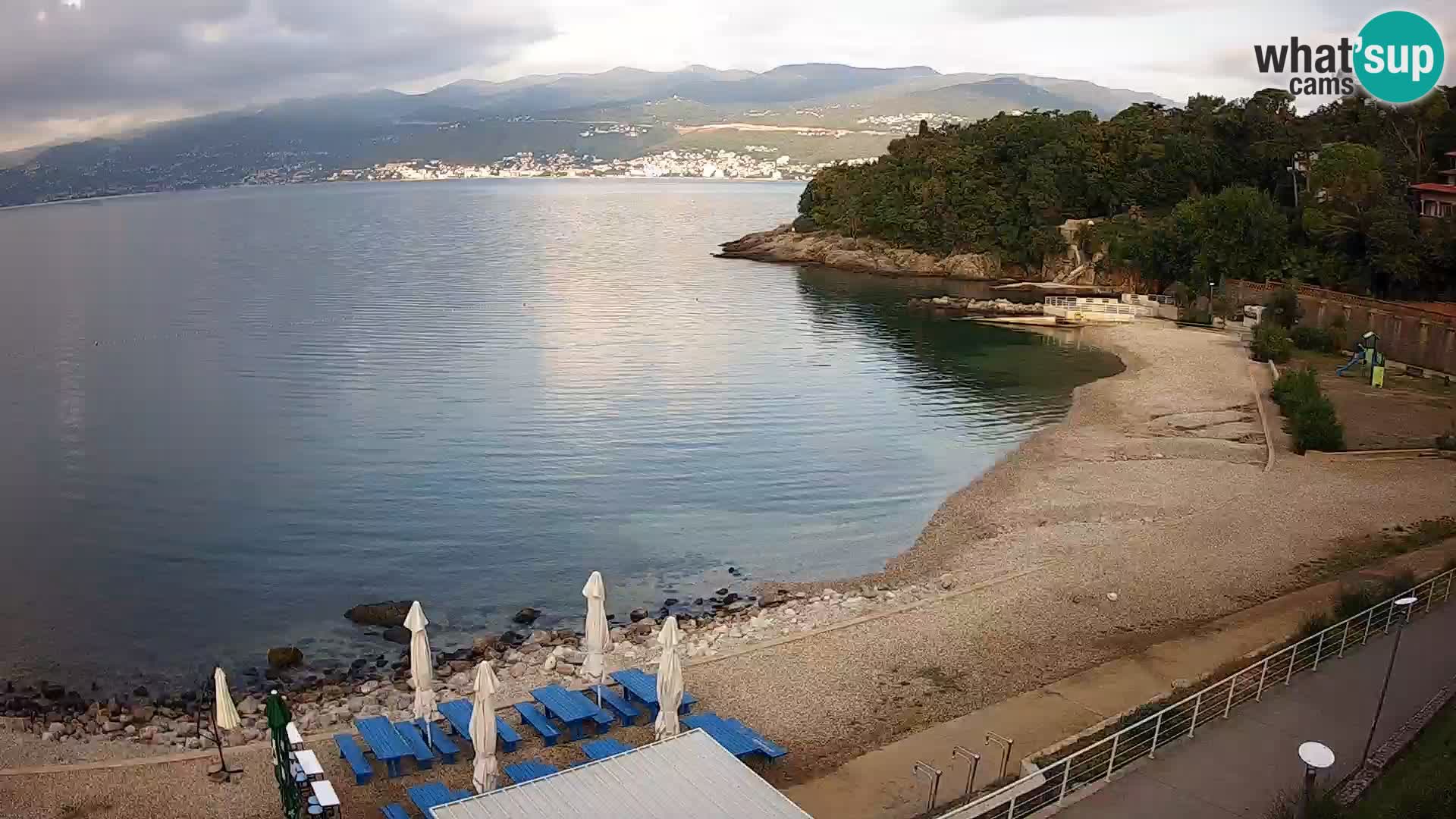 Rijeka Live webcam piscinas de playa Kantrida