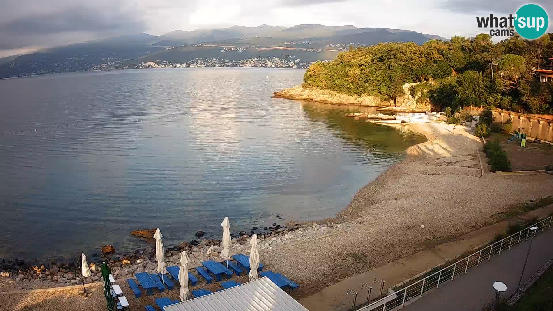 Rijeka Live webcam piscinas de playa Kantrida