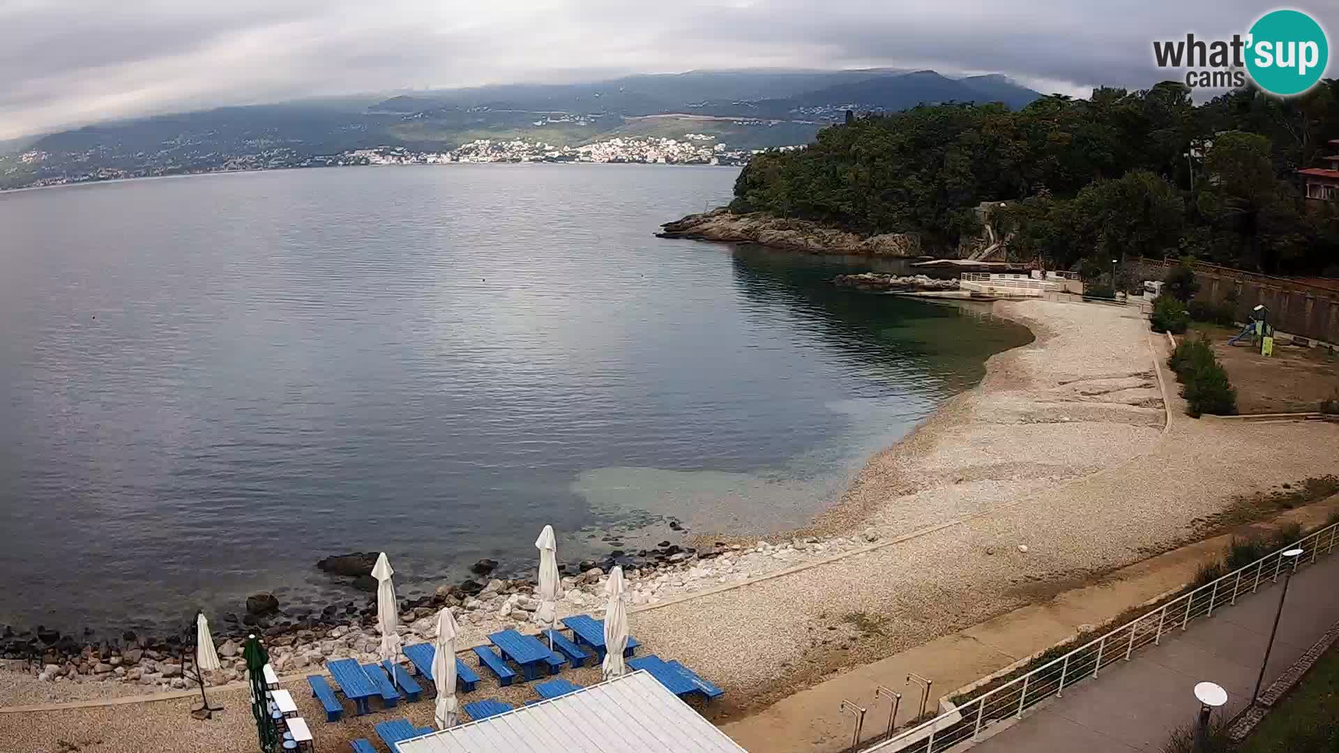 Rijeka Live webcam piscinas de playa Kantrida