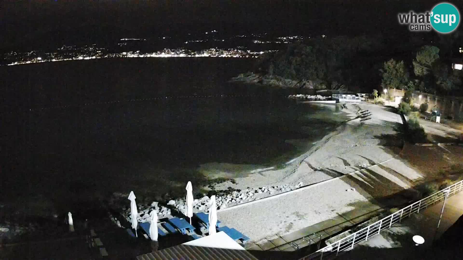 Reka Spletna kamera  plaža pri Bazenih Kantrida