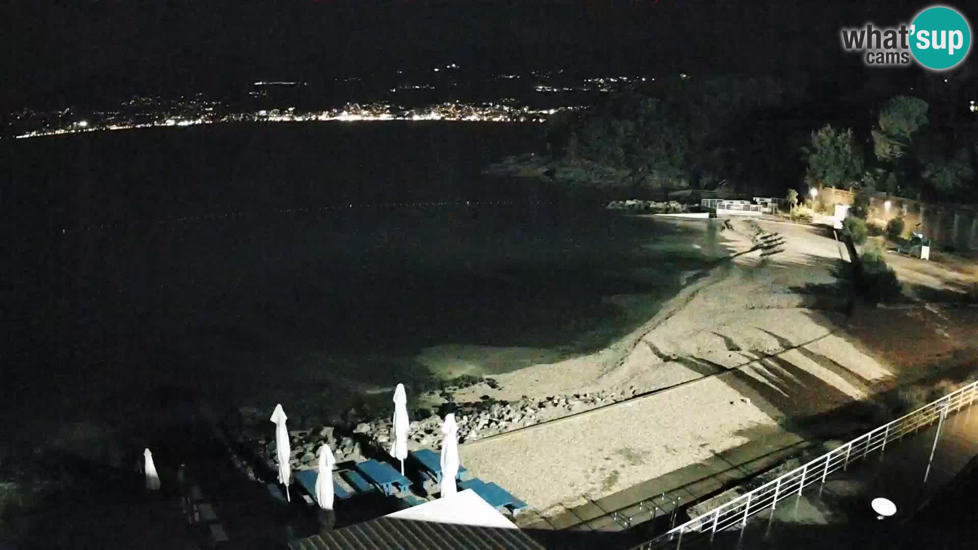 Rijeka web kamera plaža pri Bazenih Kantrida