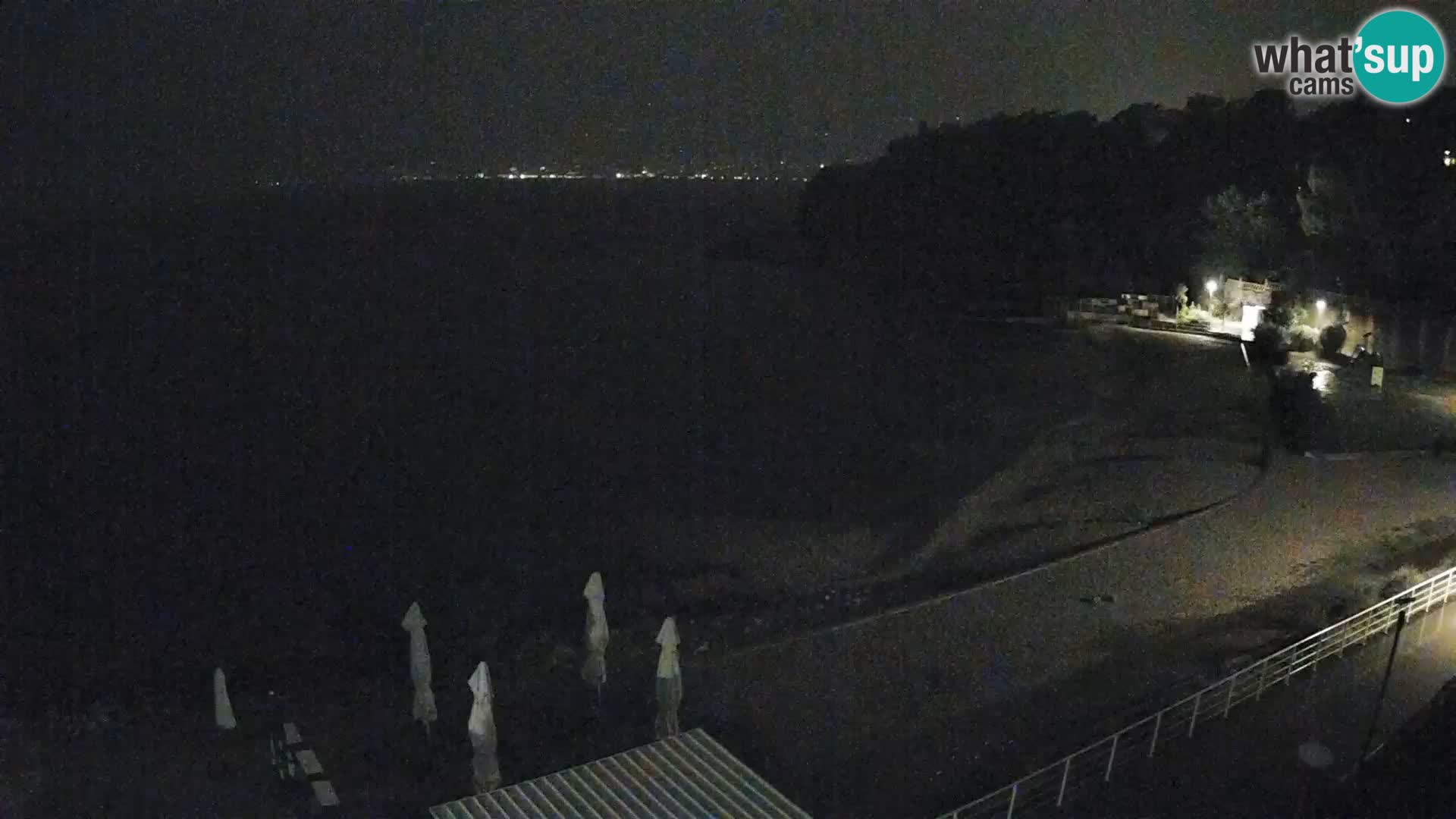 Rijeka web kamera plaža pri Bazenih Kantrida