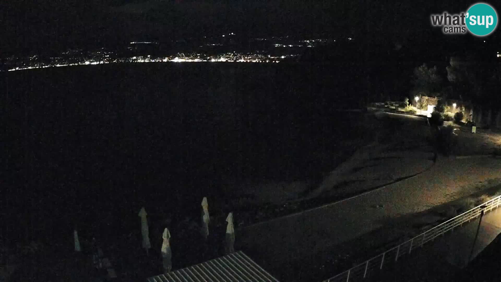 Rijeka web kamera plaža pri Bazenih Kantrida