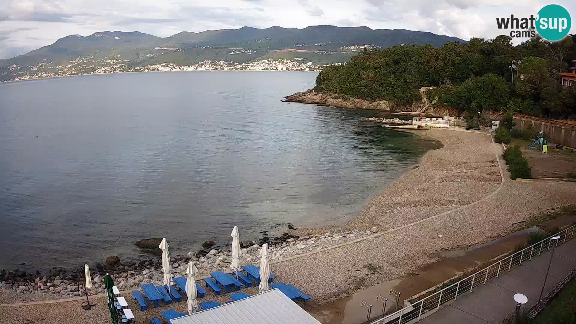 Rijeka Live webcam piscinas de playa Kantrida