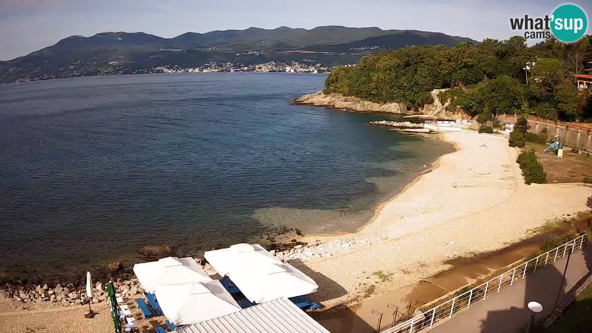 Rijeka Live webcam piscinas de playa Kantrida