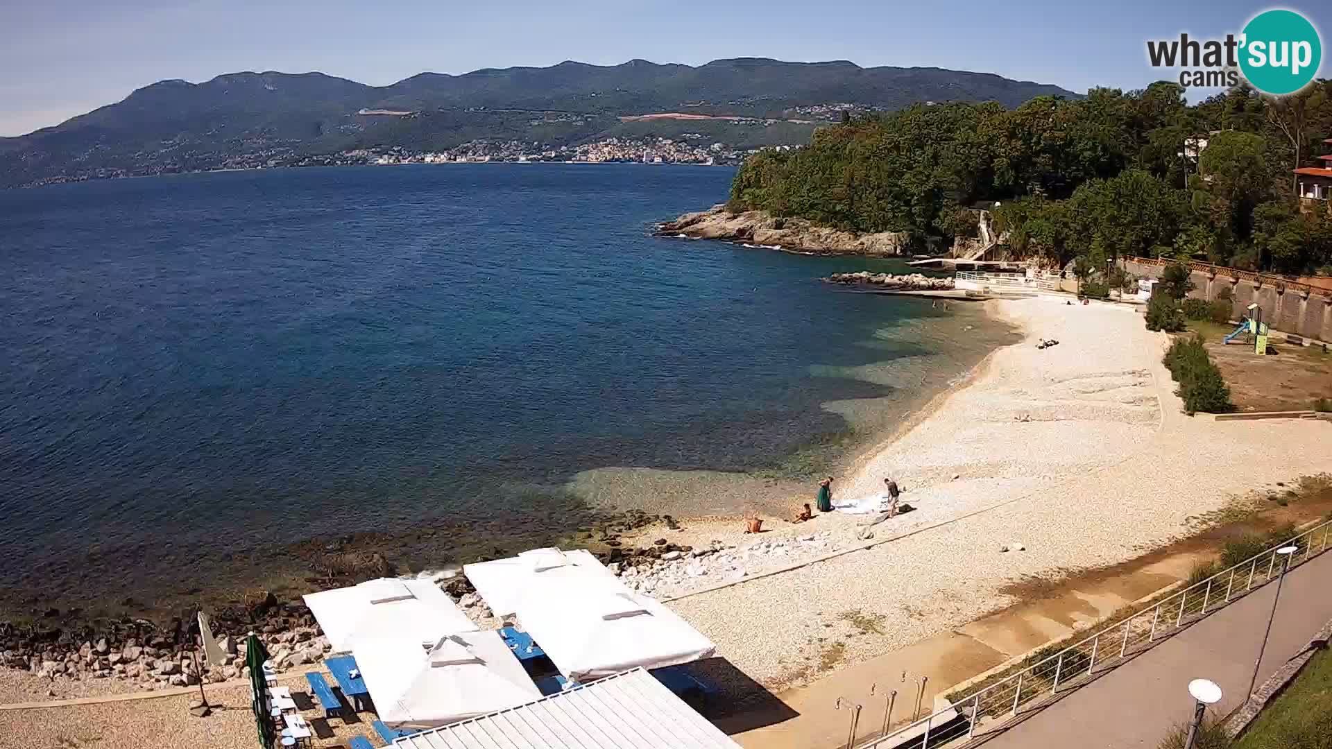 Rijeka Live webcam piscinas de playa Kantrida