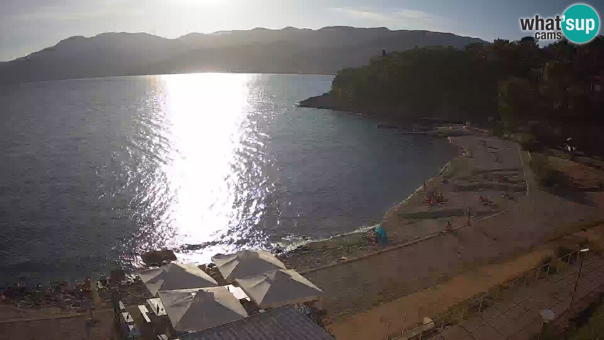 Reka Spletna kamera  plaža pri Bazenih Kantrida